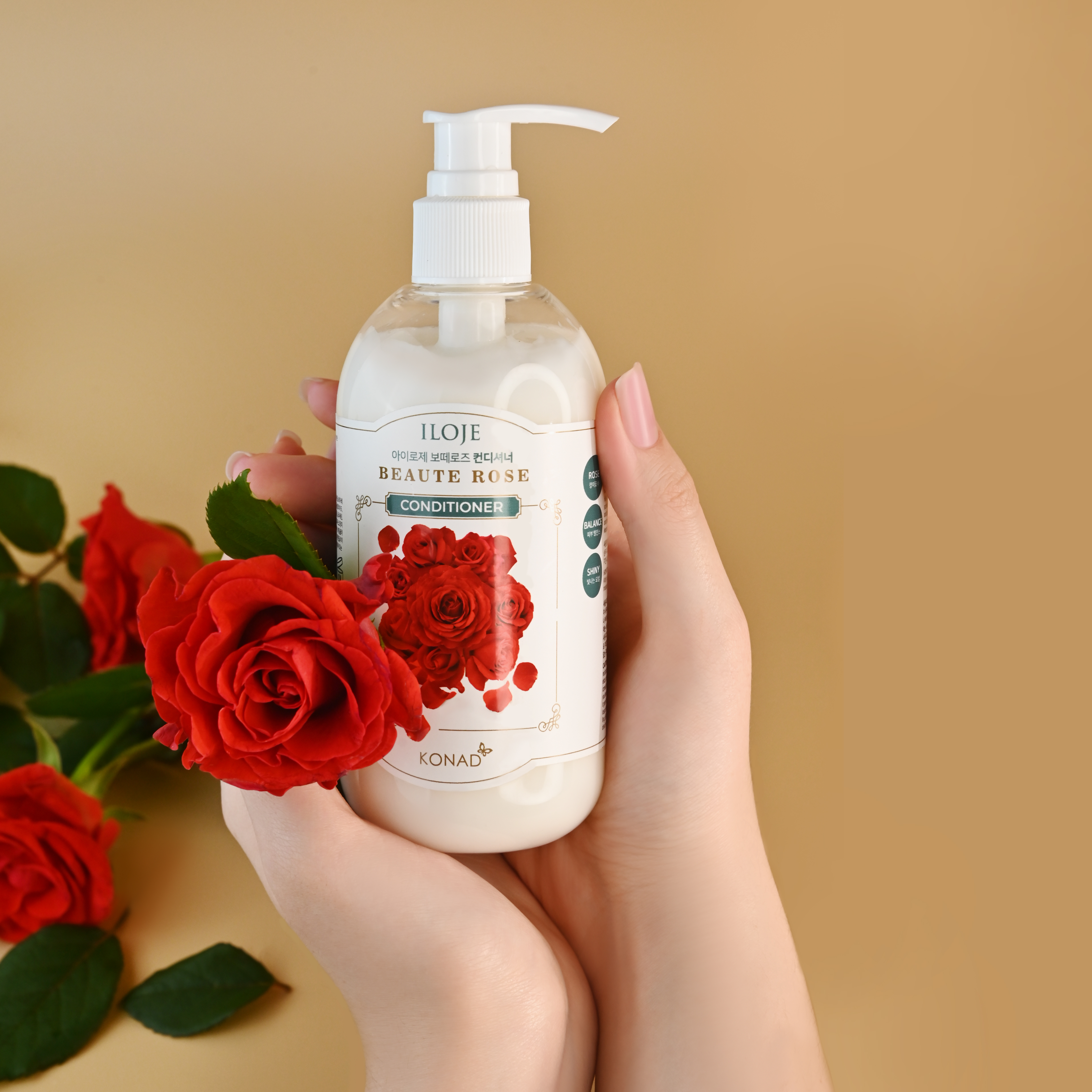 Konad ILOJE BEAUTE ROSE CONDITIONER 300 ml купить в интернет-магазине Skin-Mag