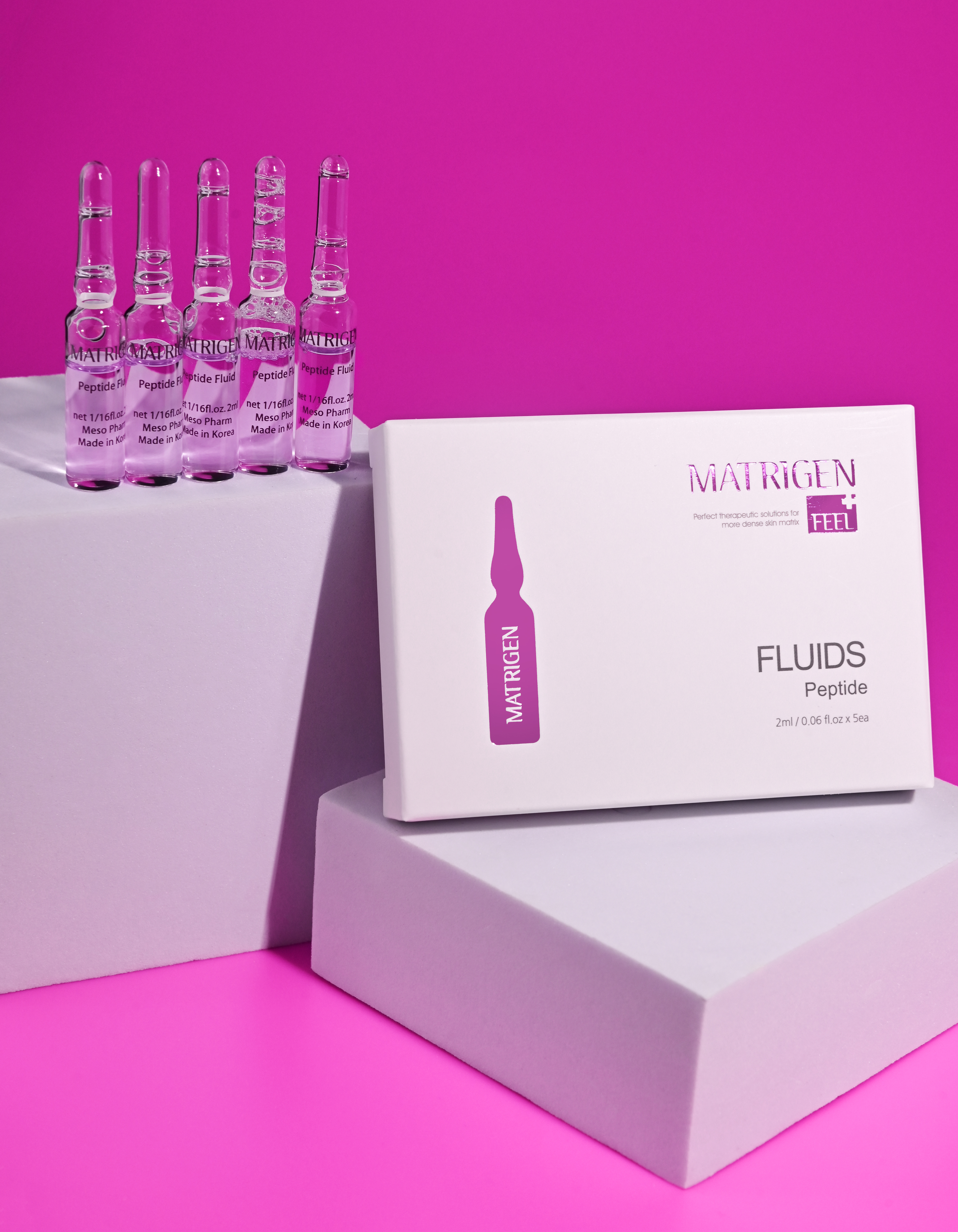 Matrigen Peptide Fluids Сыворотка - флюид для лица с пептидами, 2 мл х 5 шт купить в интернет-магазине Skin-Mag