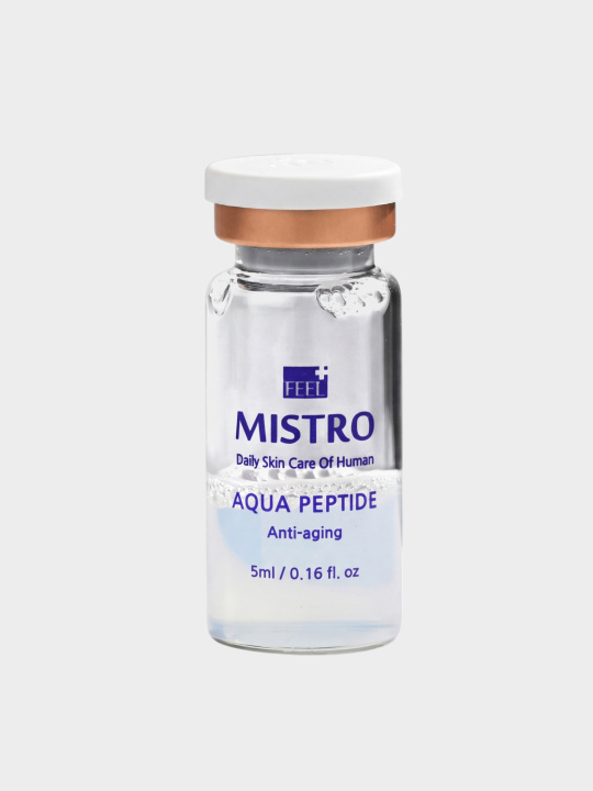 Matrigen Mistro Aqua Peptide Ampoule Сыворотка для лица с ниацинамидом и пептидами, 5 мл купить в интернет-магазине Skin-Mag