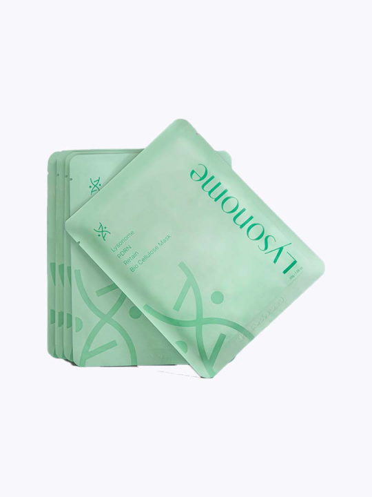 Lysonome PDRN Retain Bio-Cellulose Mask 30g * 5EA Тканевая маска для лица био целлюлозная, 5 шт