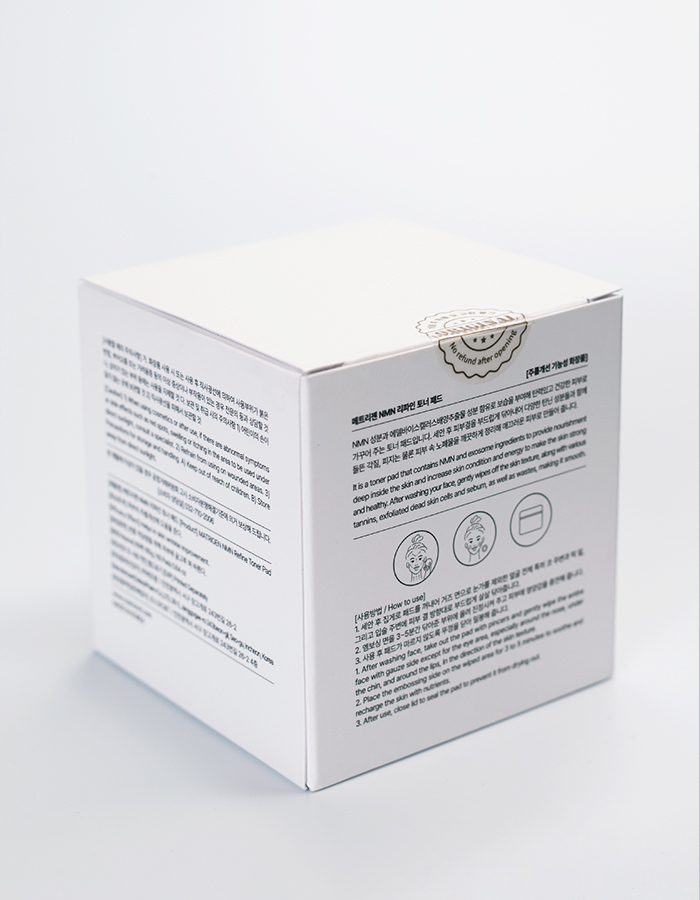 Matrigen NMN Refine Toner Pad Тонер пады для лица с NMN, 60 шт купить в интернет-магазине Skin-Mag