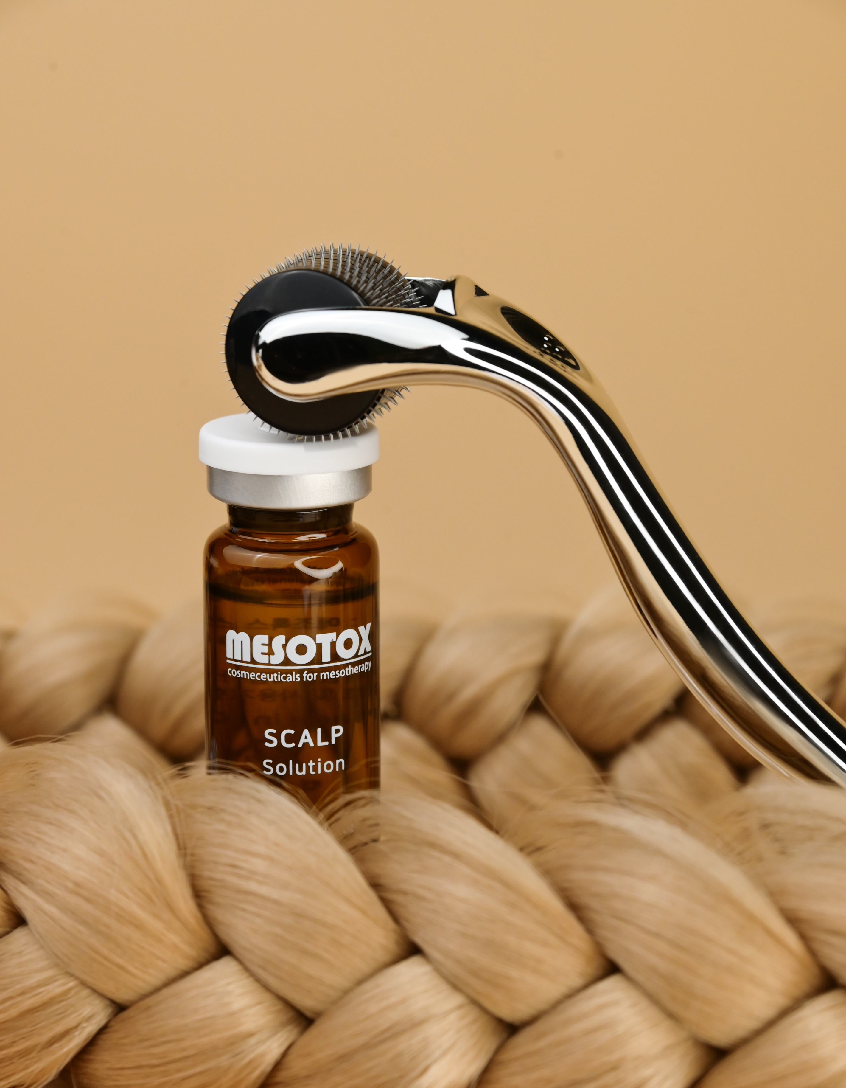 Набор DRS Мезороллер 540 игл 1 мм и Мезококтейль для волос Matrigen Mesotox Scalp Solution 1 х 10 мл, для мезотерапии кожи головы купить в интернет-магазине Skin-Mag