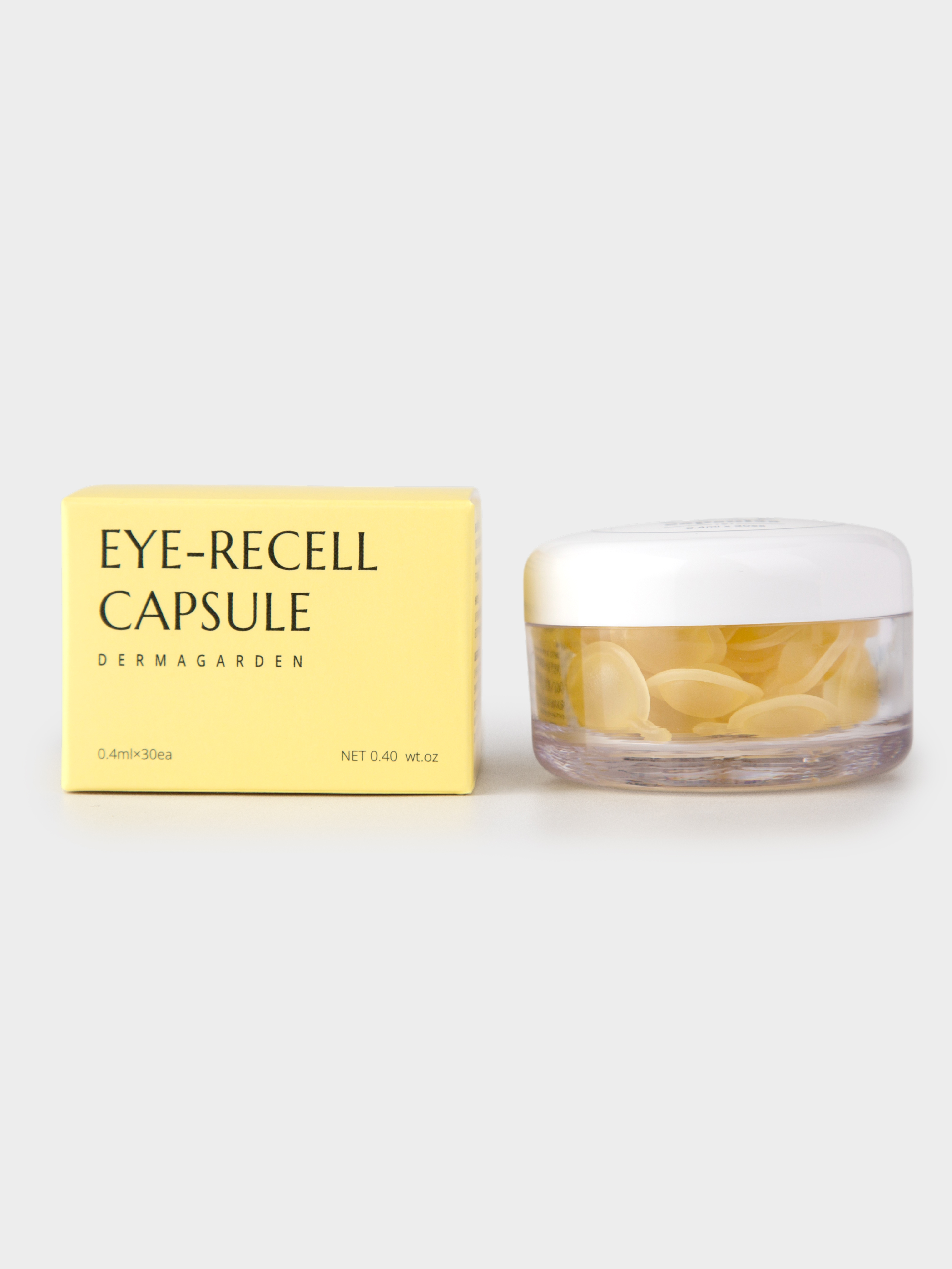 Dermagarden Eye Recell Capsule Восстанавливающая сыворотка для кожи вокруг глаз, 0.4 мл х 30 капсул купить в интернет-магазине Skin-Mag
