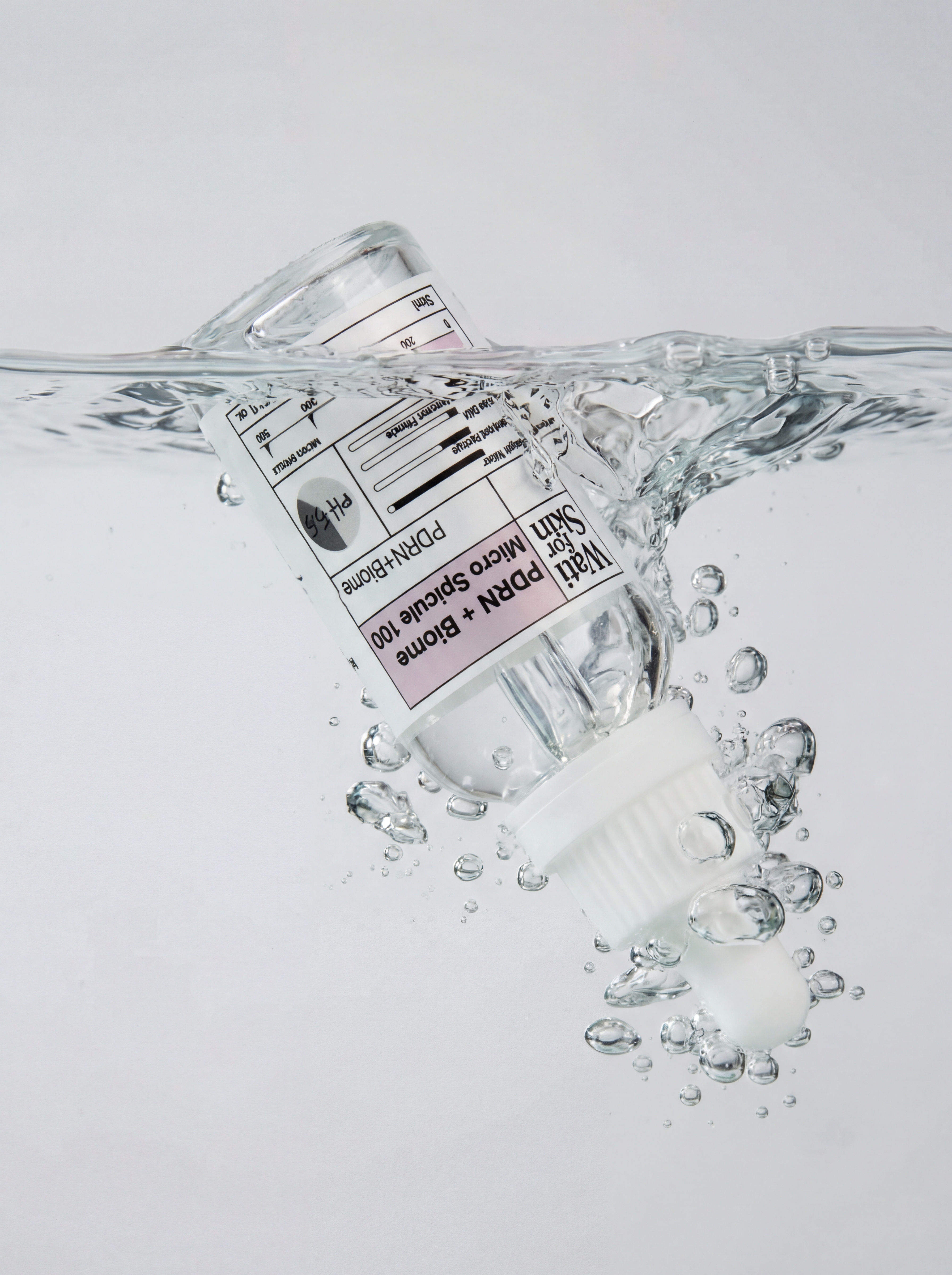 Wati For Skin PDRN + Biome Essence Microshot 100 Сыворотка - эссенция для лица с микроиглами спикула купить в интернет-магазине Skinmag