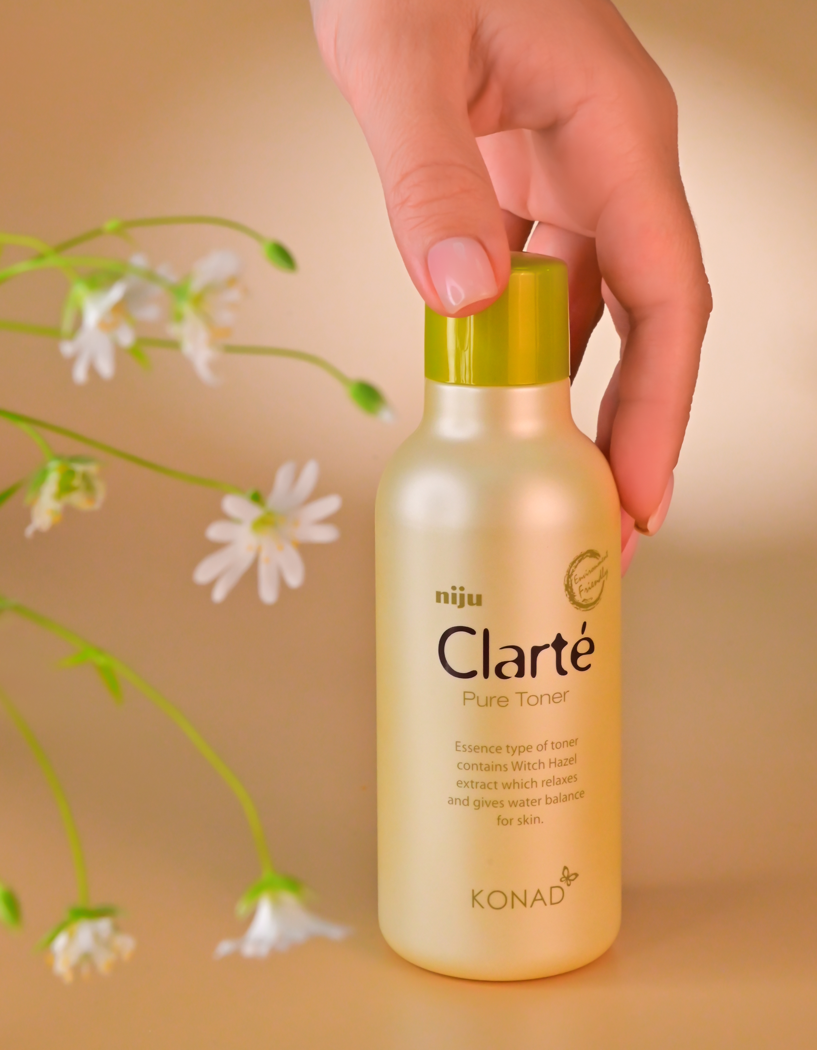Konad Niju Clarté Pure Toner Тонер для лица увлажняющий с экстрактами 7-ми овощей, 180 мл купить в интернет-магазине Skin-Mag