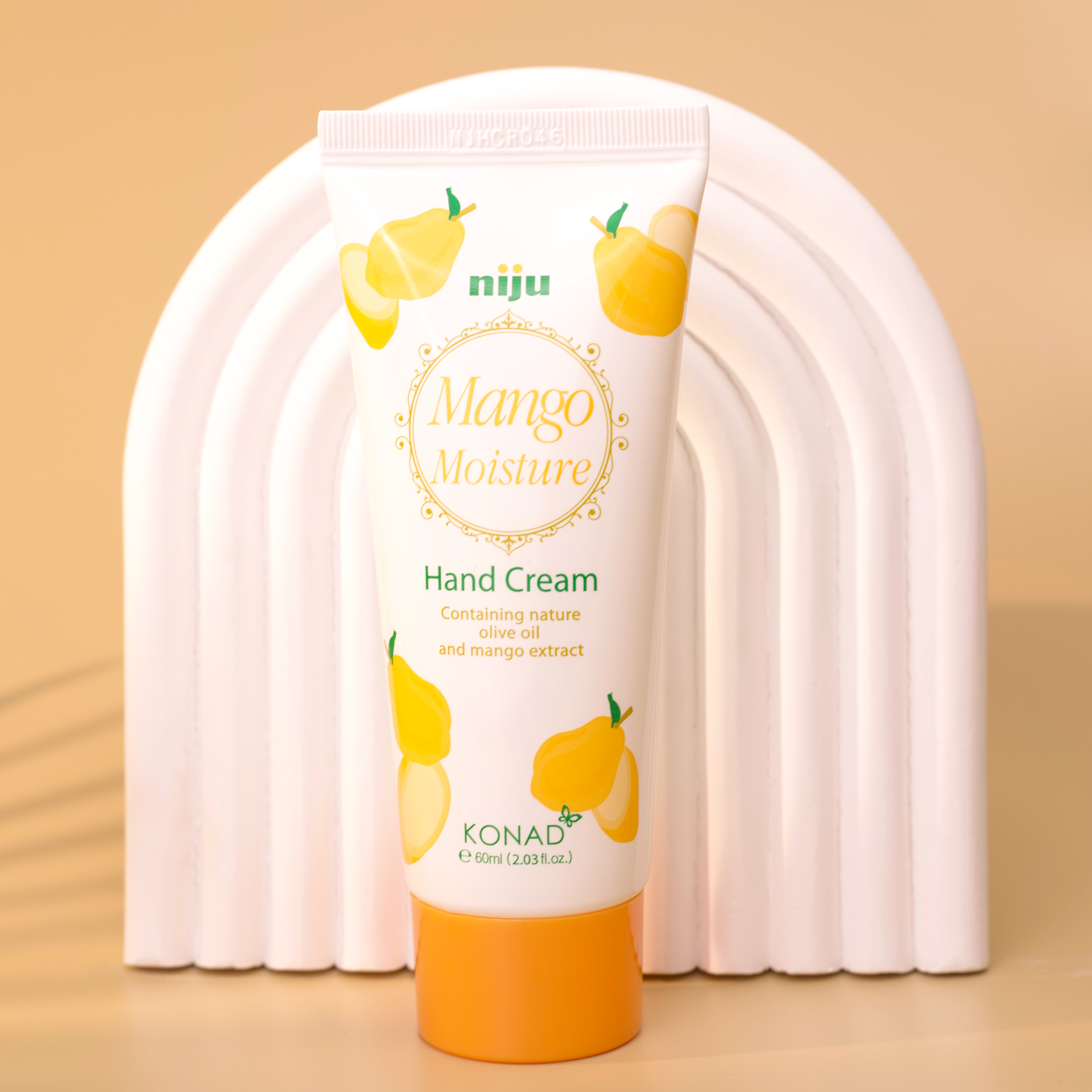 Konad Niju Moisture Hand Cream Mango Увлажняющий крем для рук c экстрактом манго, 60 мл купить в интернет-магазине Skin-Mag