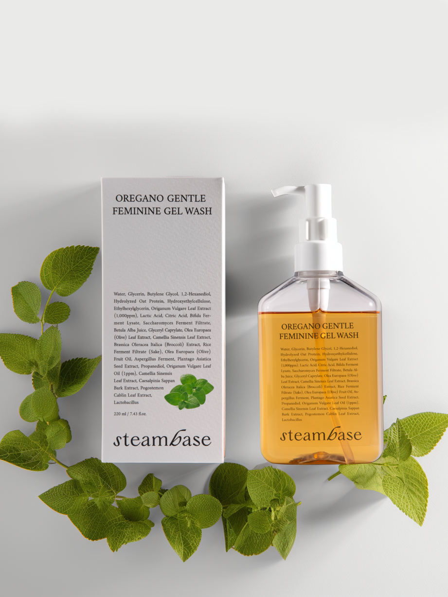 Steambase Oregano Gentle Feminine Gel Wash Гель для интимной гигиены с орегано, 220 мл купить в интернет-магазине Skin-Mag