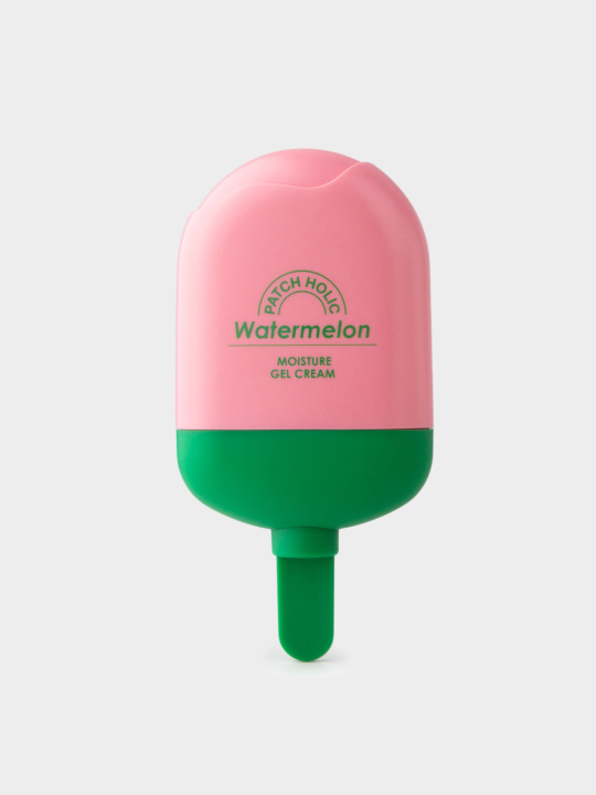 Patch Holic Watermelon Moisture Gel Cream Крем-гель для лица увлажняющий с экстрактом арбуза, 70 мл купить в интернет-магазине Skin-Mag