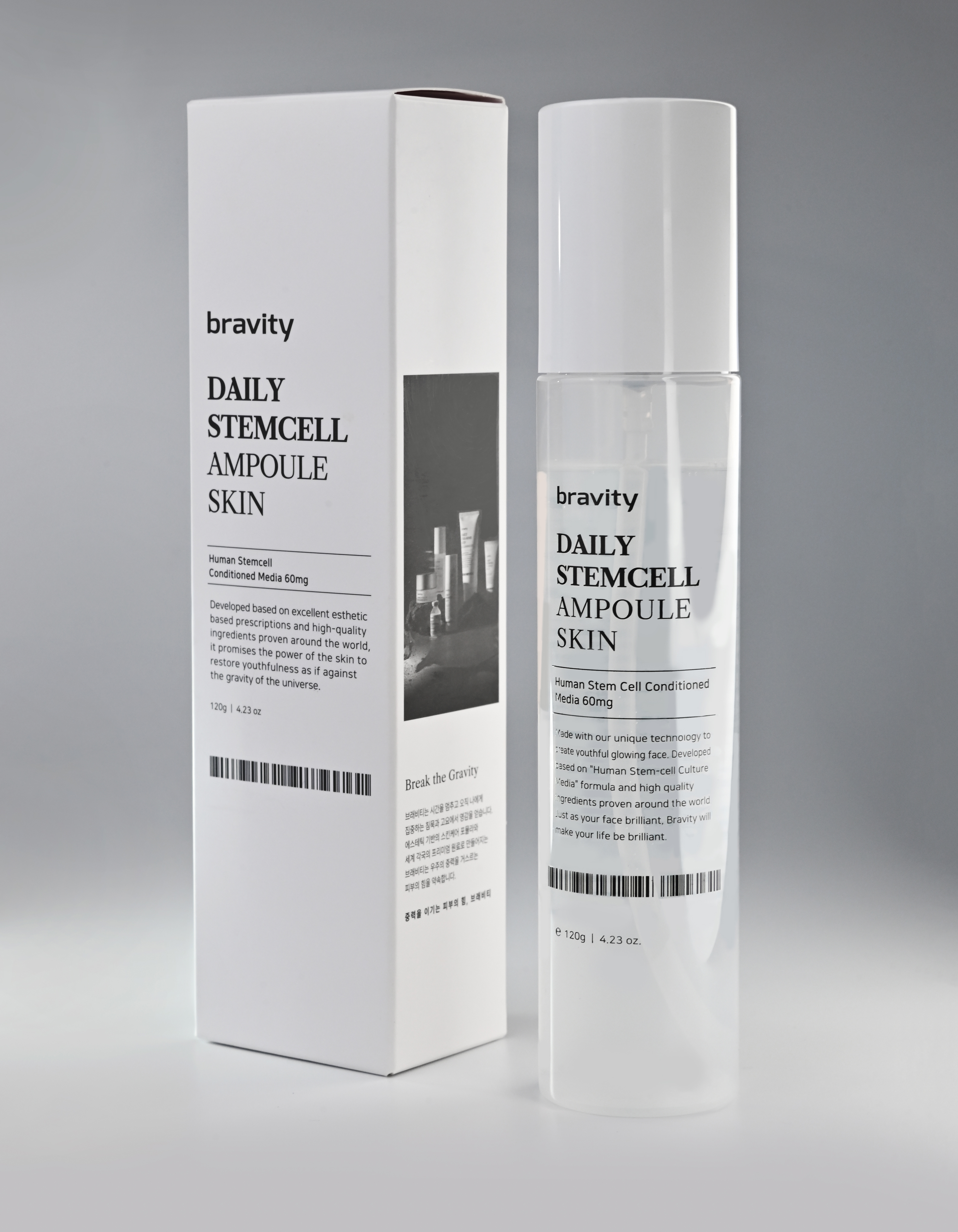 Bravity Daily StemCell Ampoule Skin Тонер для лица антивозрастной увлажняющий, 120 г купить в интернет-магазине Skin-Mag