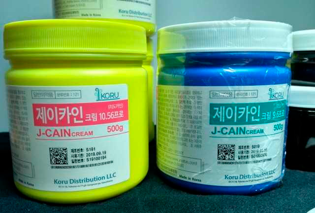 J-cain - лучший крем-анестетик из Южной Кореи