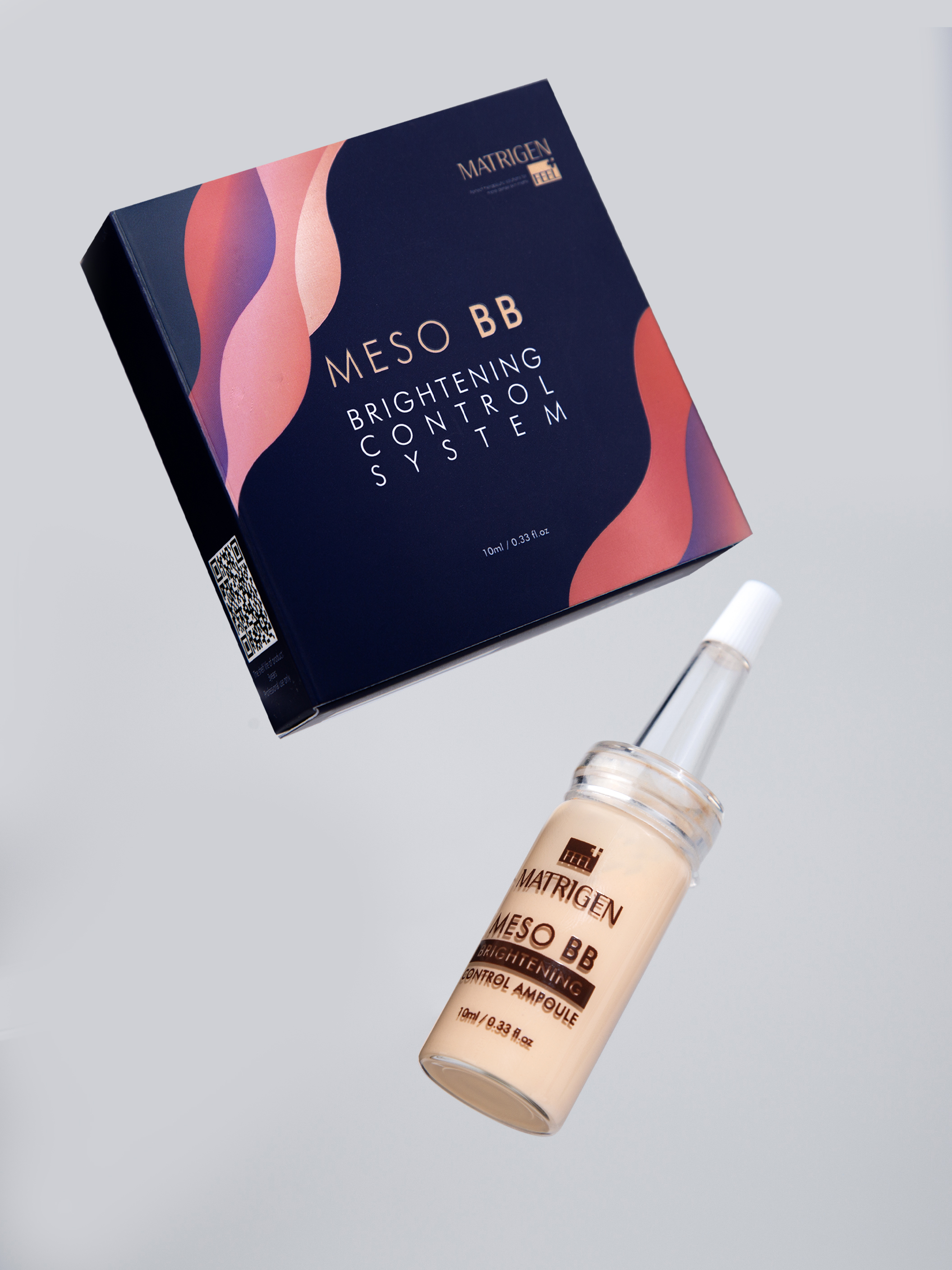 Matrigen Meso BB Brightening Control System Ampoule Сыворотка для лица BB Glow тонирующая, 10 мл купить в интернет-магазине Skin-Mag