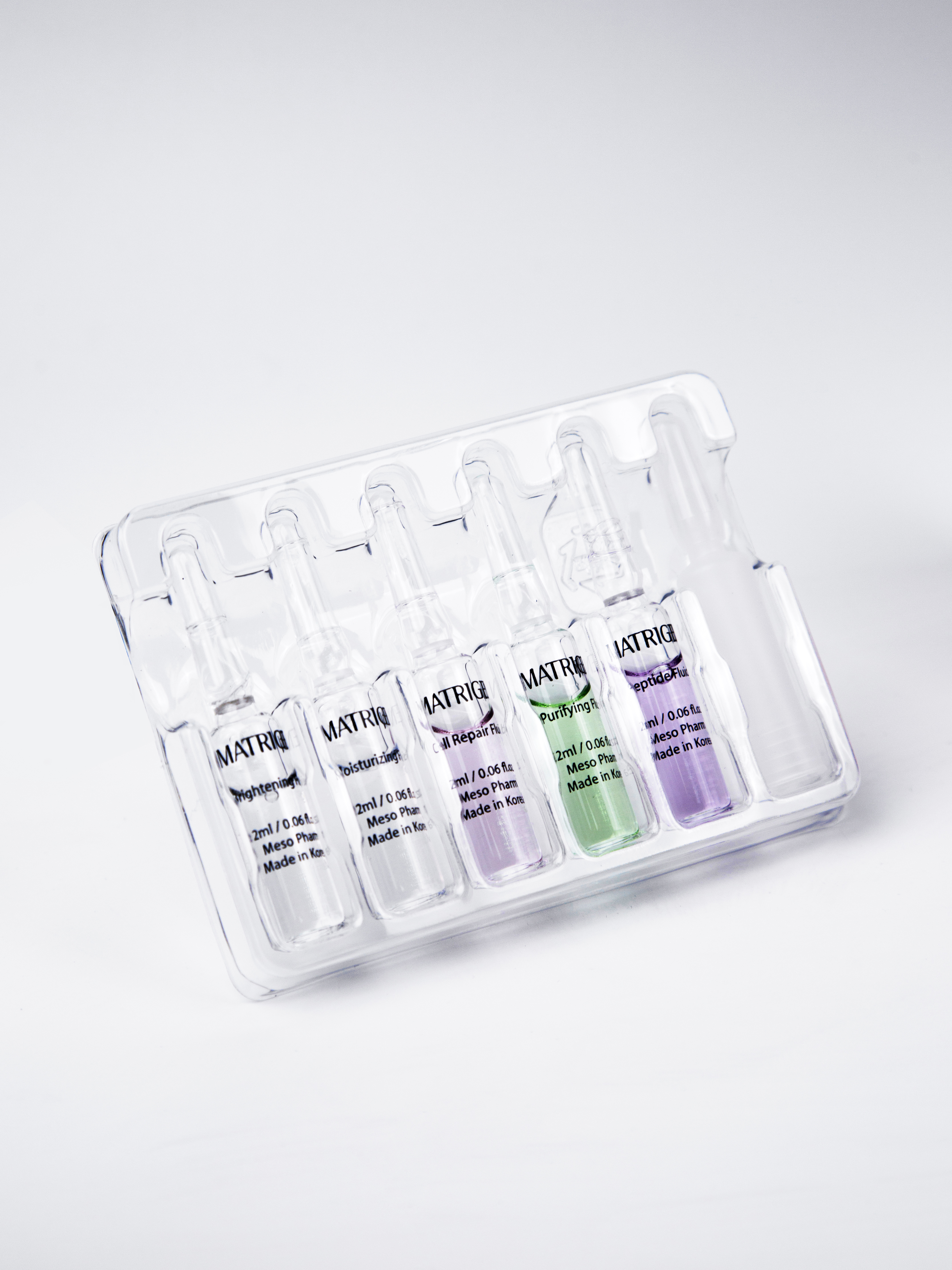 Matrigen Fluid Sample Pouch Сыворотка - флюид для лица 5 видов, 2 мл х 5 шт купить в интернет-магазине Skin-Mag