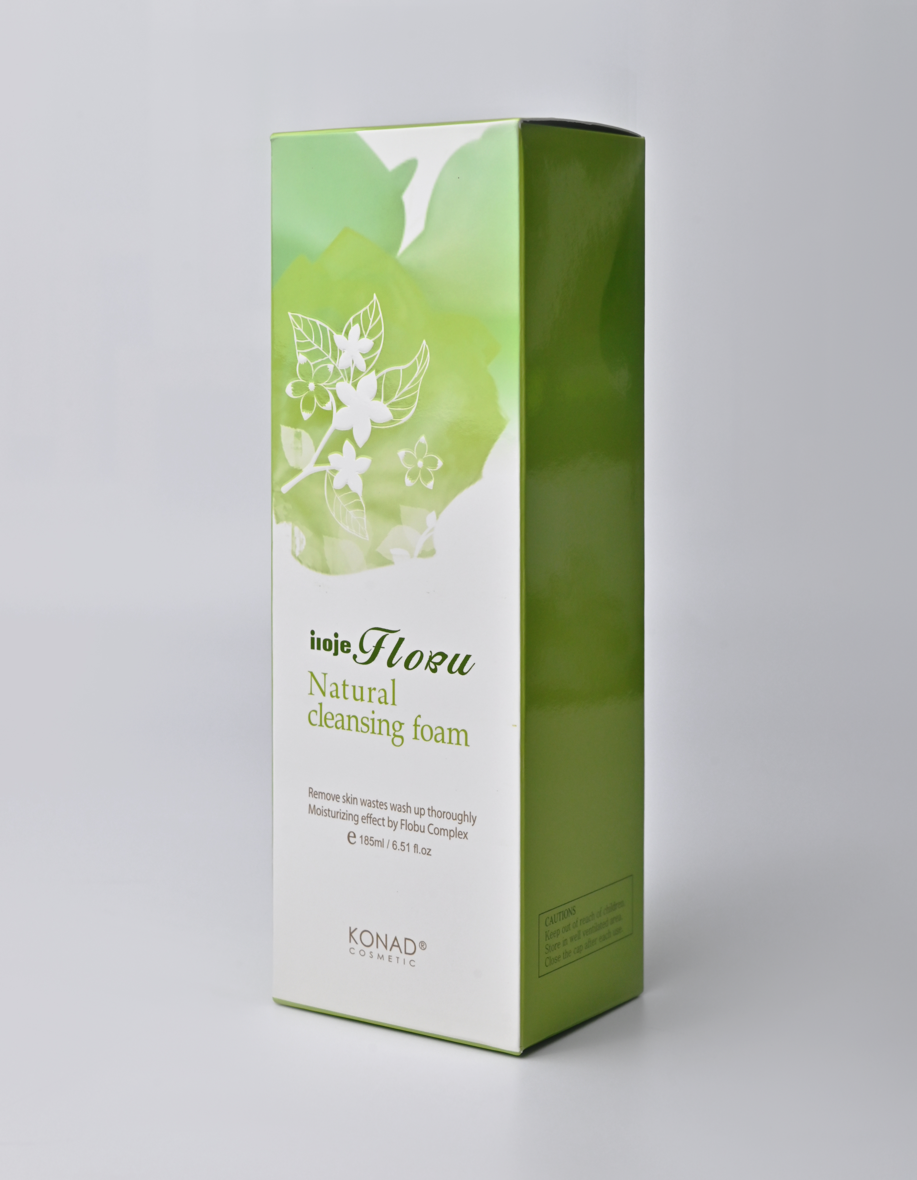 Konad iloje Flobu Natural Foam Cleansing Пенка для умывания с коэнзим Q10, 185 мл купить в интернет-магазине Skin-Mag