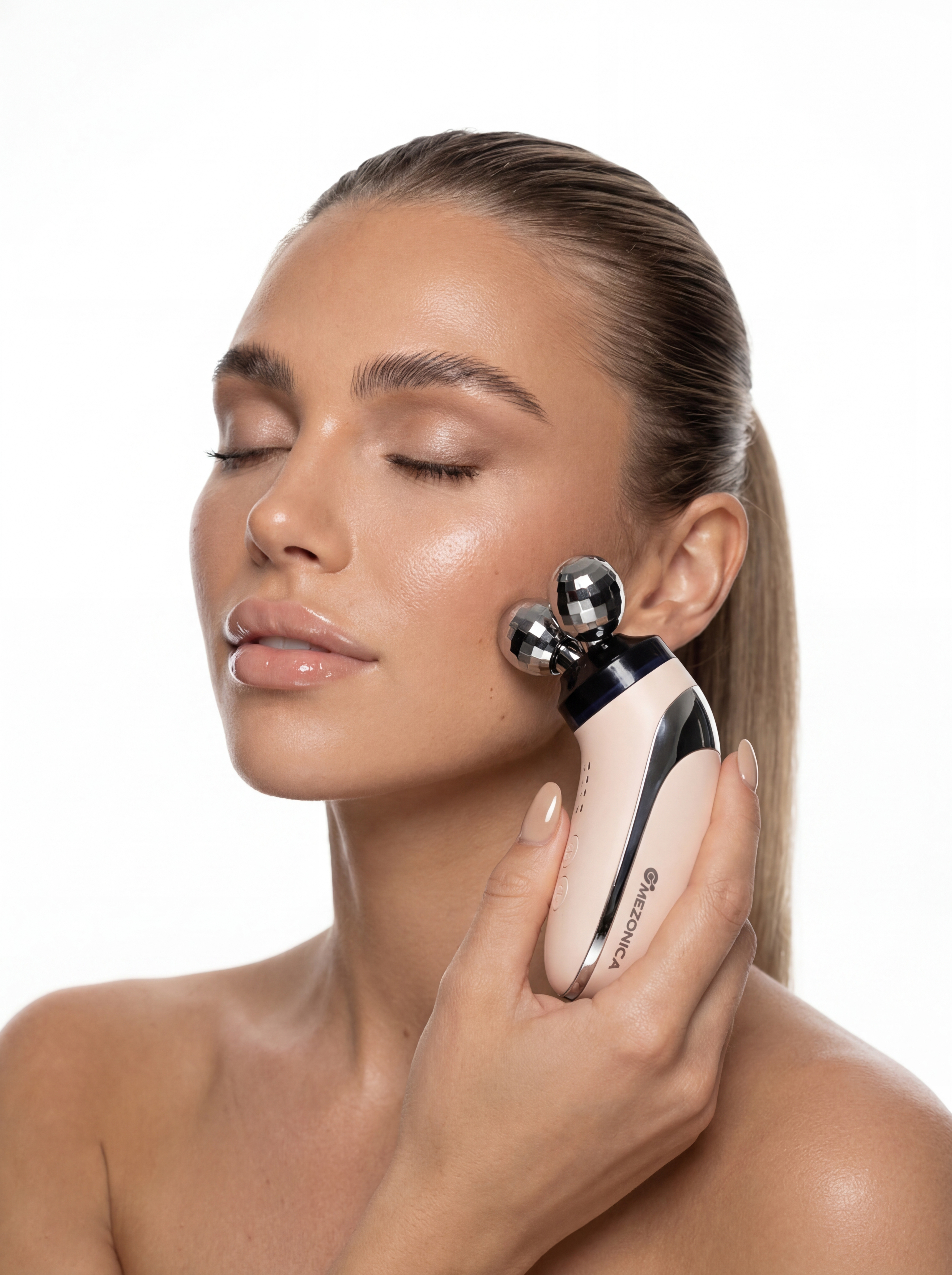 Mezonica Multifunctional Beauty Device KKS-265 Аппарат массажер с EMS и LED функциями для лица и тела купить в интернет-магазине Skin-Mag