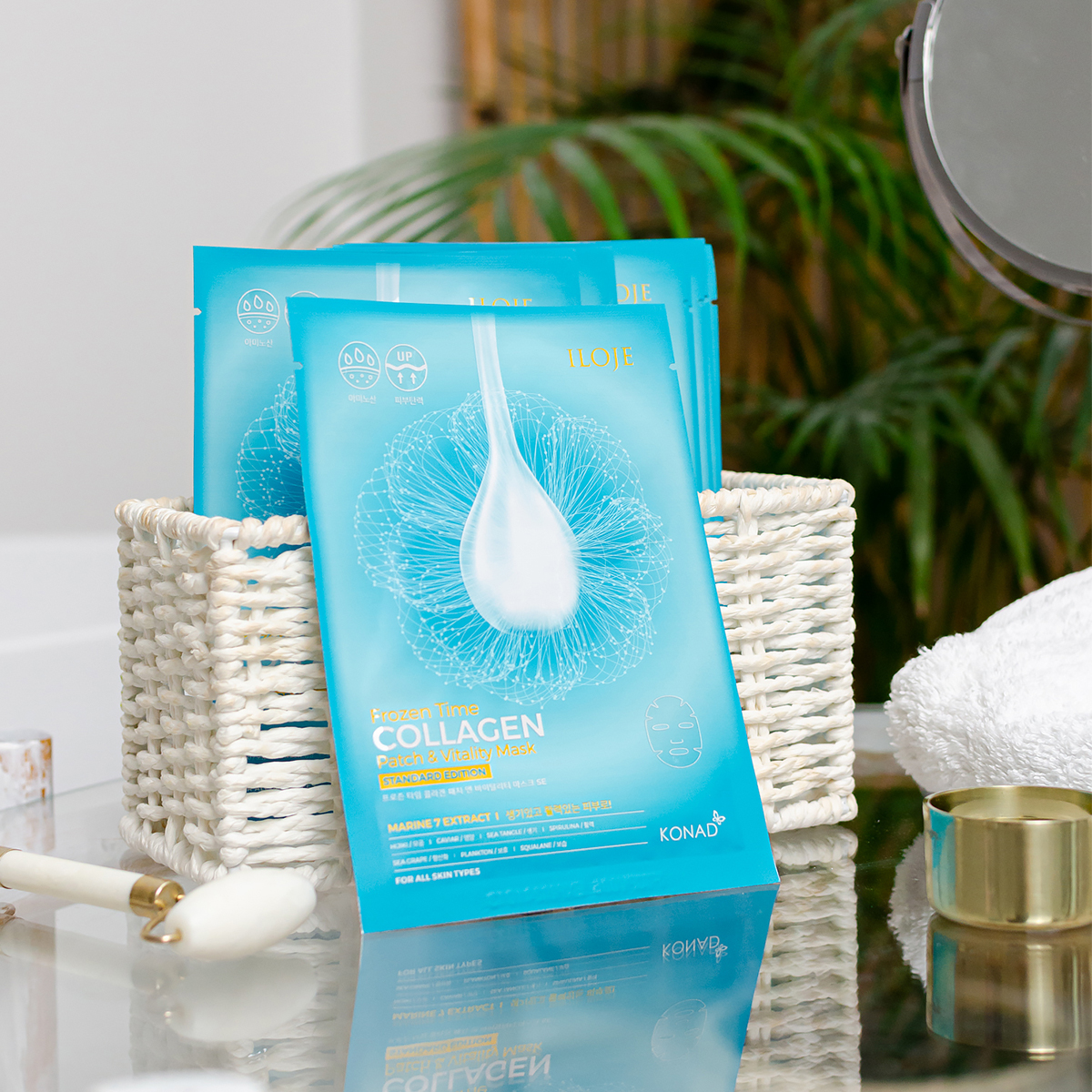Konad Frozen Time Vitality Patch ＆ Mask SE 10pc купить в интернет-магазине Skin-Mag