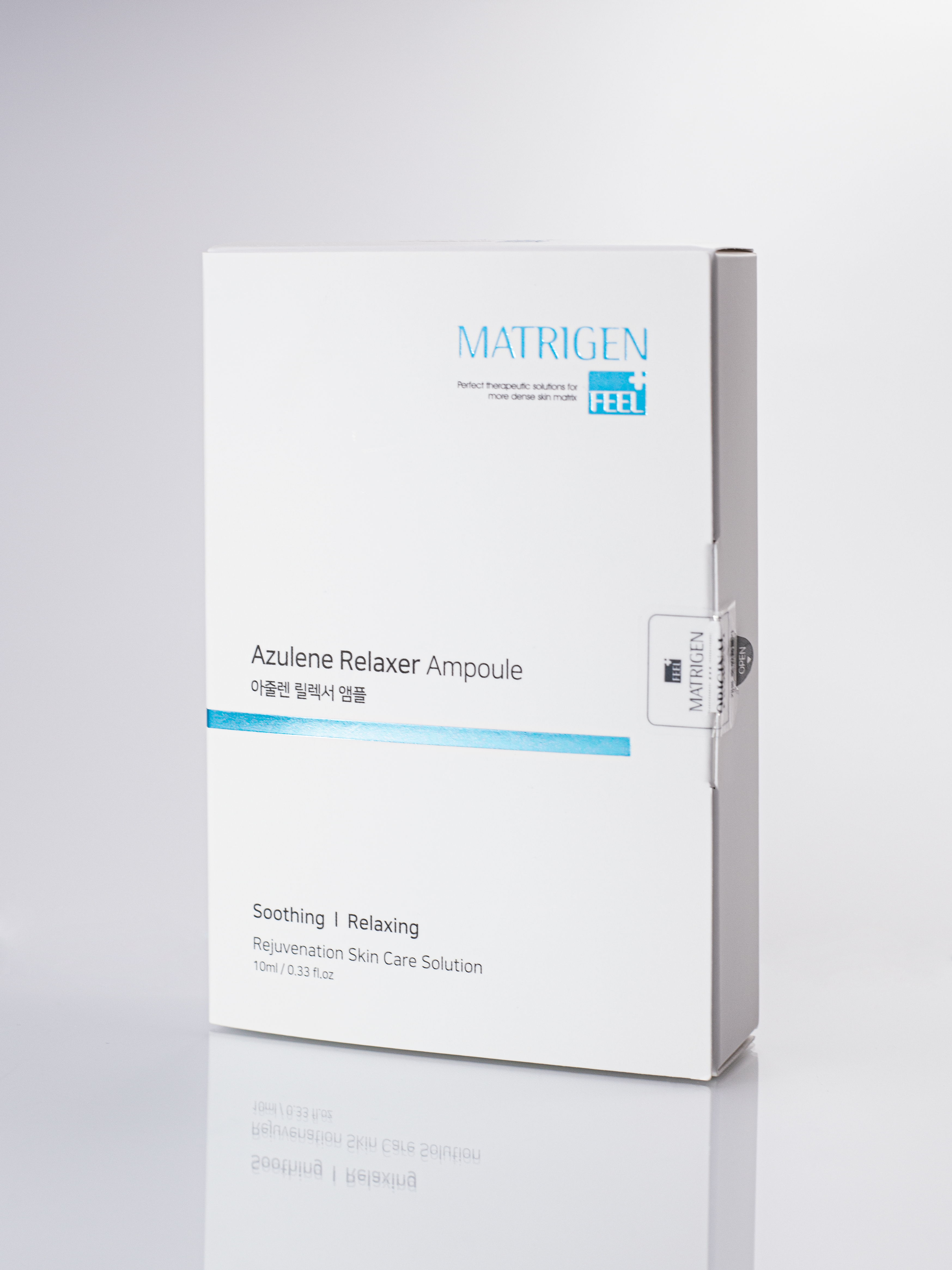 Matrigen Azulene Relaxer Ampoule Сыворотка для лица с азуленом, 10 мл купить в интернет-магазине Skin-Mag