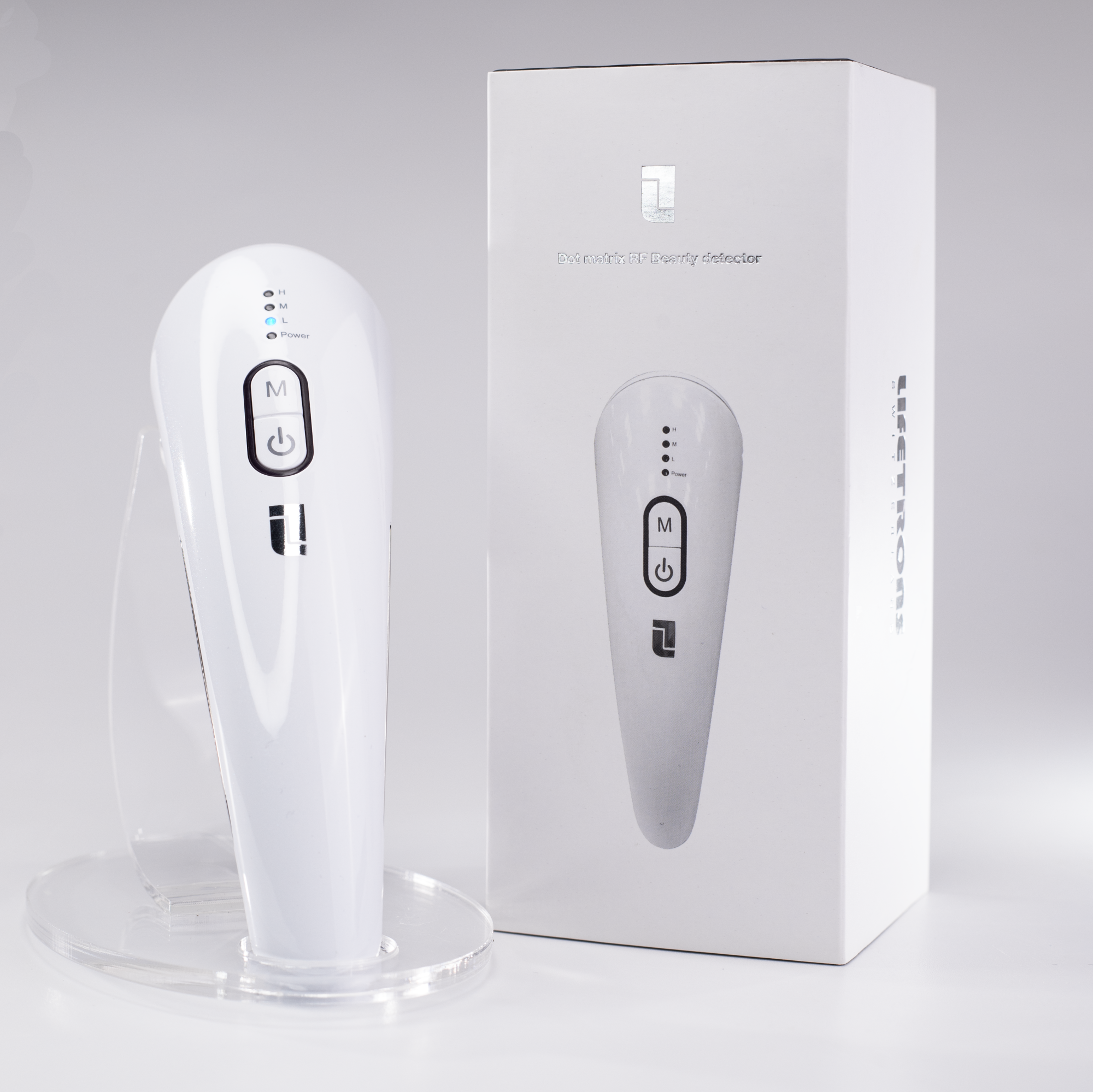 Lifetrons Dot Matrix RF Beauty Detector RF-800 Точечный матричный радиочастотный RF массажер купить в интернет-магазине Skin-Mag