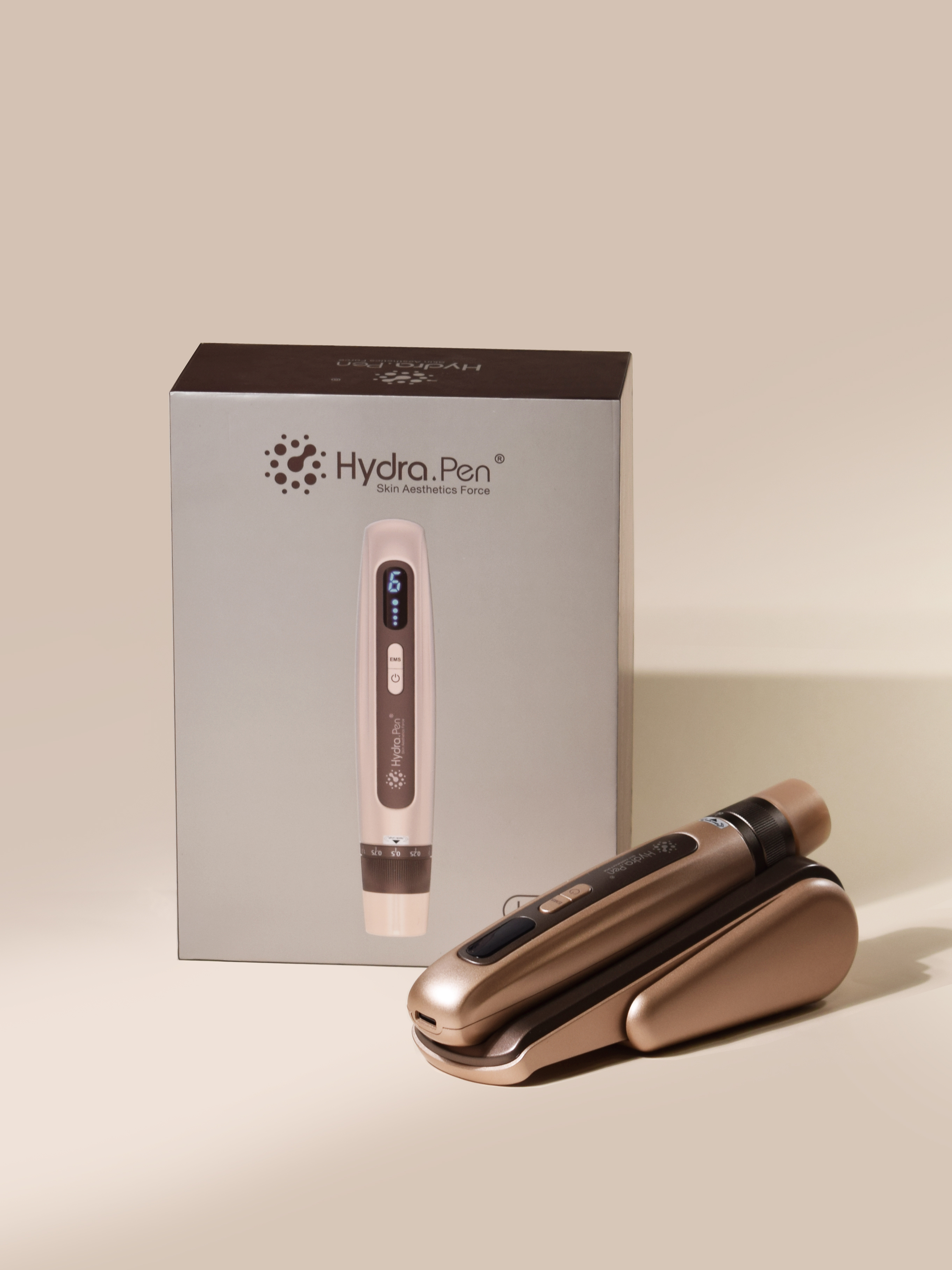 Hydra Pen Н5 Gold Аппарат для фракционного микроштампинга / электрический массажер с авто подачей сыворотки купить в интернет-магазине Skin-Mag