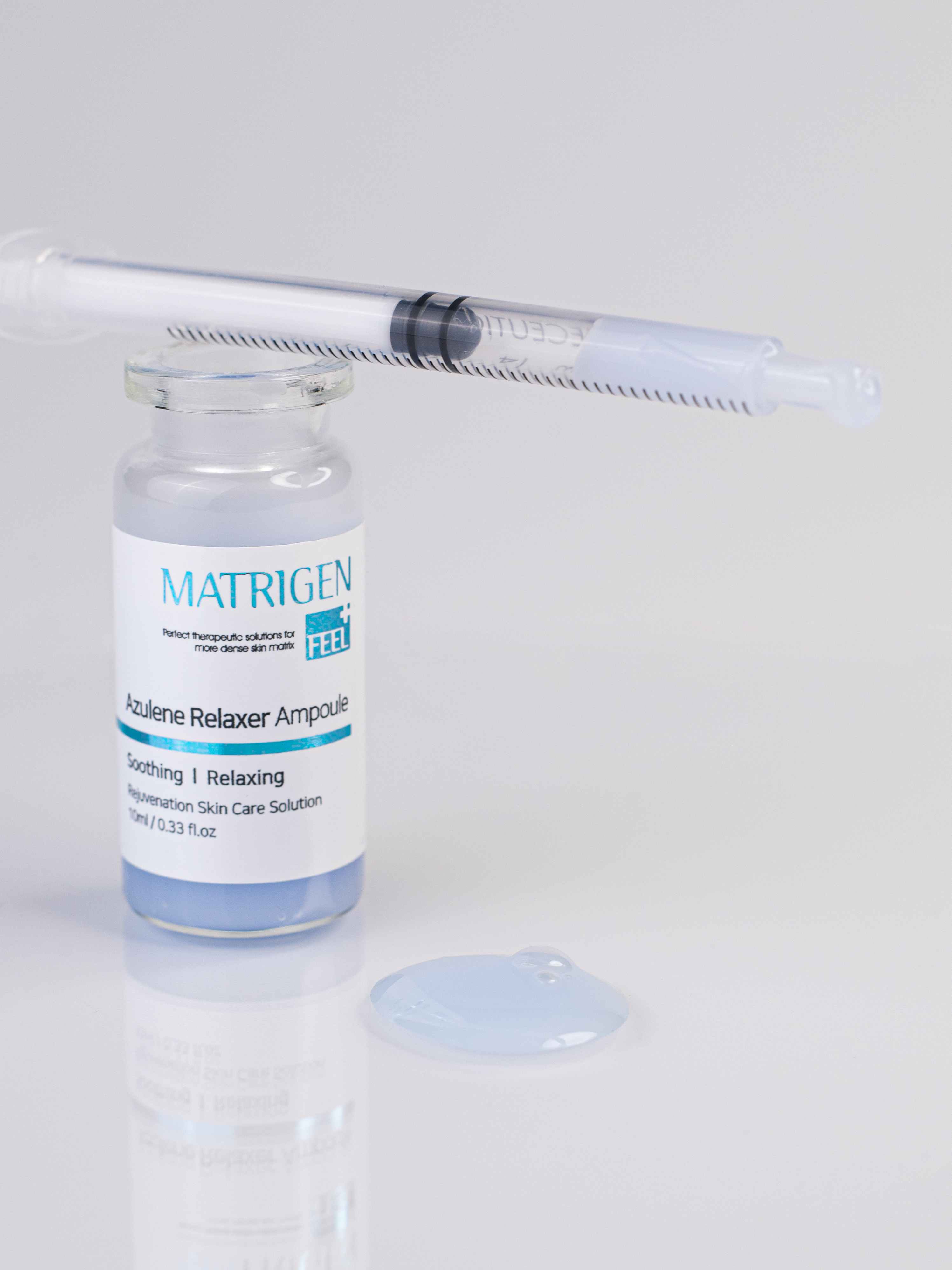Matrigen Azulene Relaxer Ampoule Сыворотка для лица с азуленом, 10 мл купить в интернет-магазине Skin-Mag