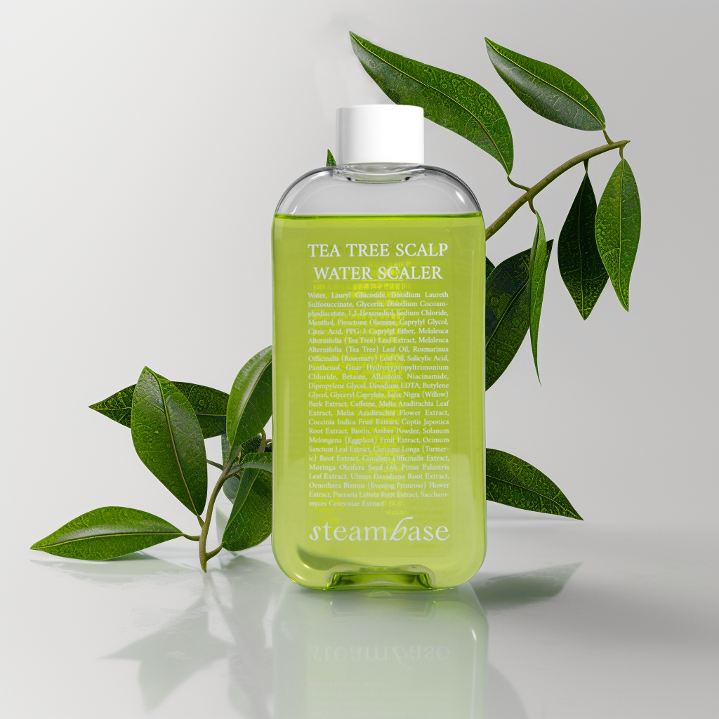 STEAMBASE TEA TREE SCALP WATER SCALER 250ml Пилинг для кожи головы с экстрактом чайного дерева, 250 мл купить в интернет-магазине Skin-Mag