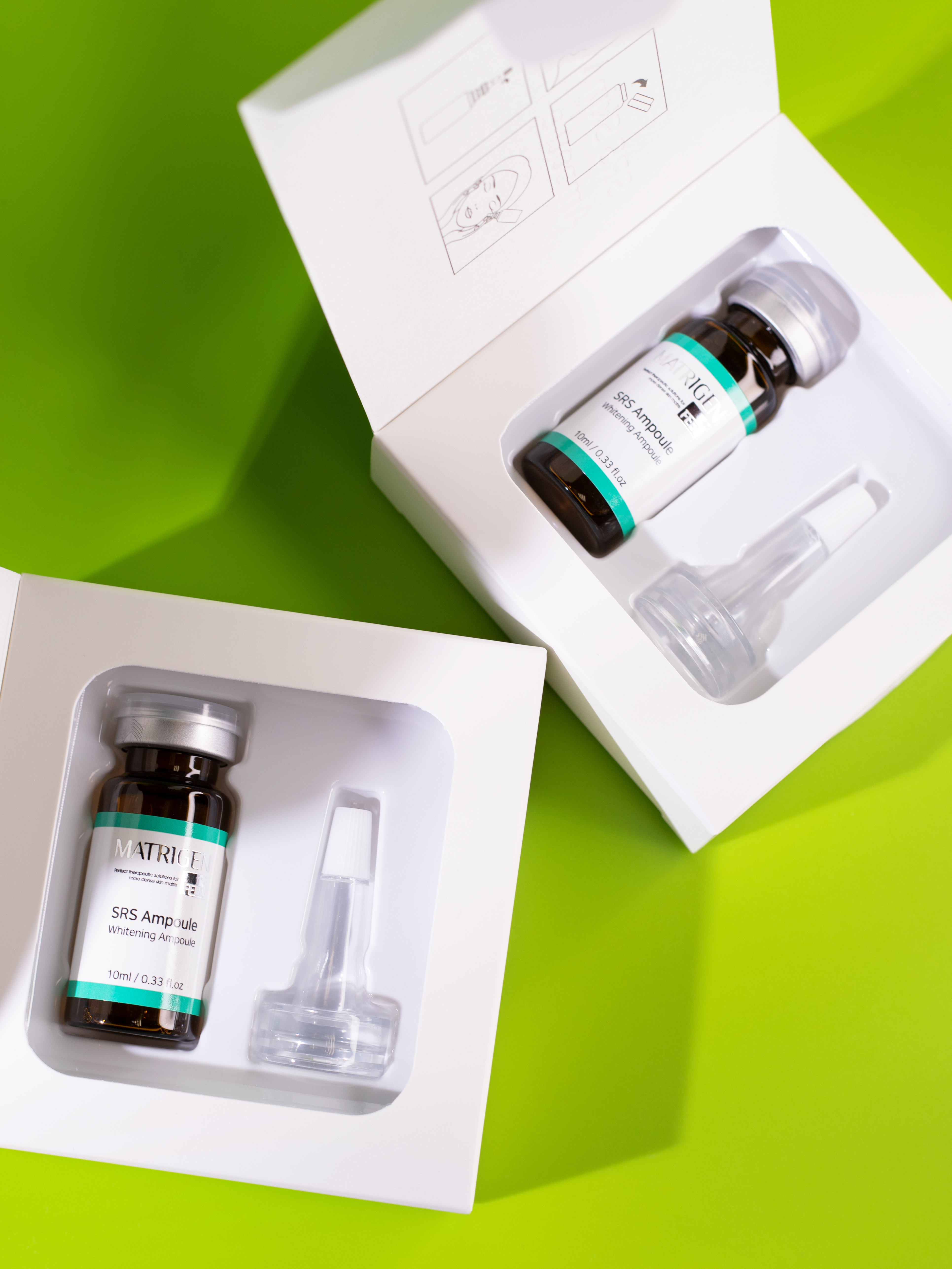 Matrigen SRS Whitening Ampoule Сыворотка для лица осветляющая, 10 мл х 2 шт купить в интернет-магазине Skin-Mag