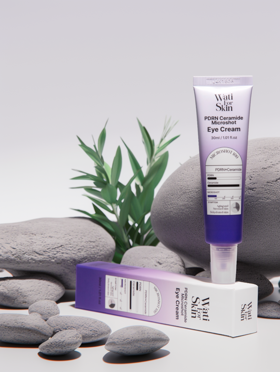 Wati For Skin PDRN Ceramide Microshot Eye Cream Крем для области вокруг глаз с ПДРН и церамидами, 30 мл купить в интернет-магазине Skin-Mag