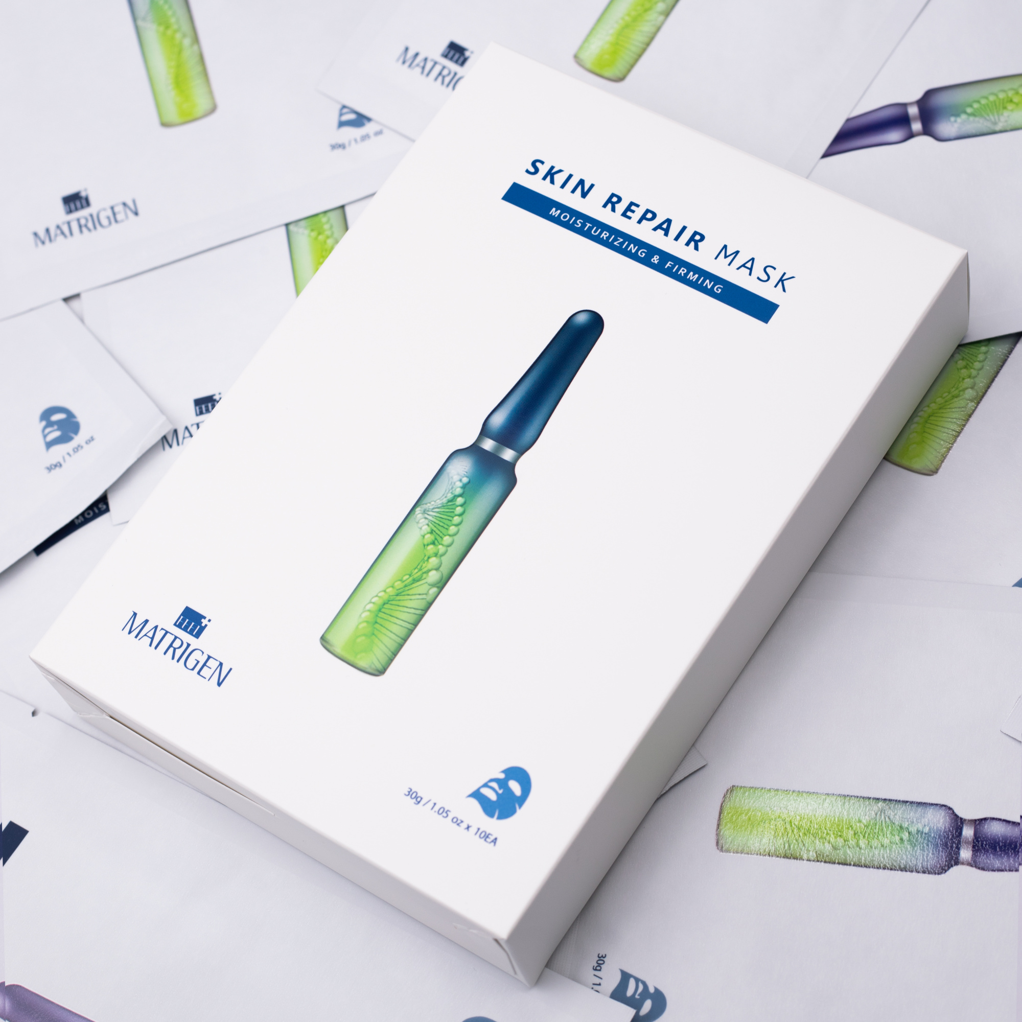 Matrigen Skin Repair Mask Маска для лица восстанавливающая, 10 шт купить в интернет-магазине Skin-Mag