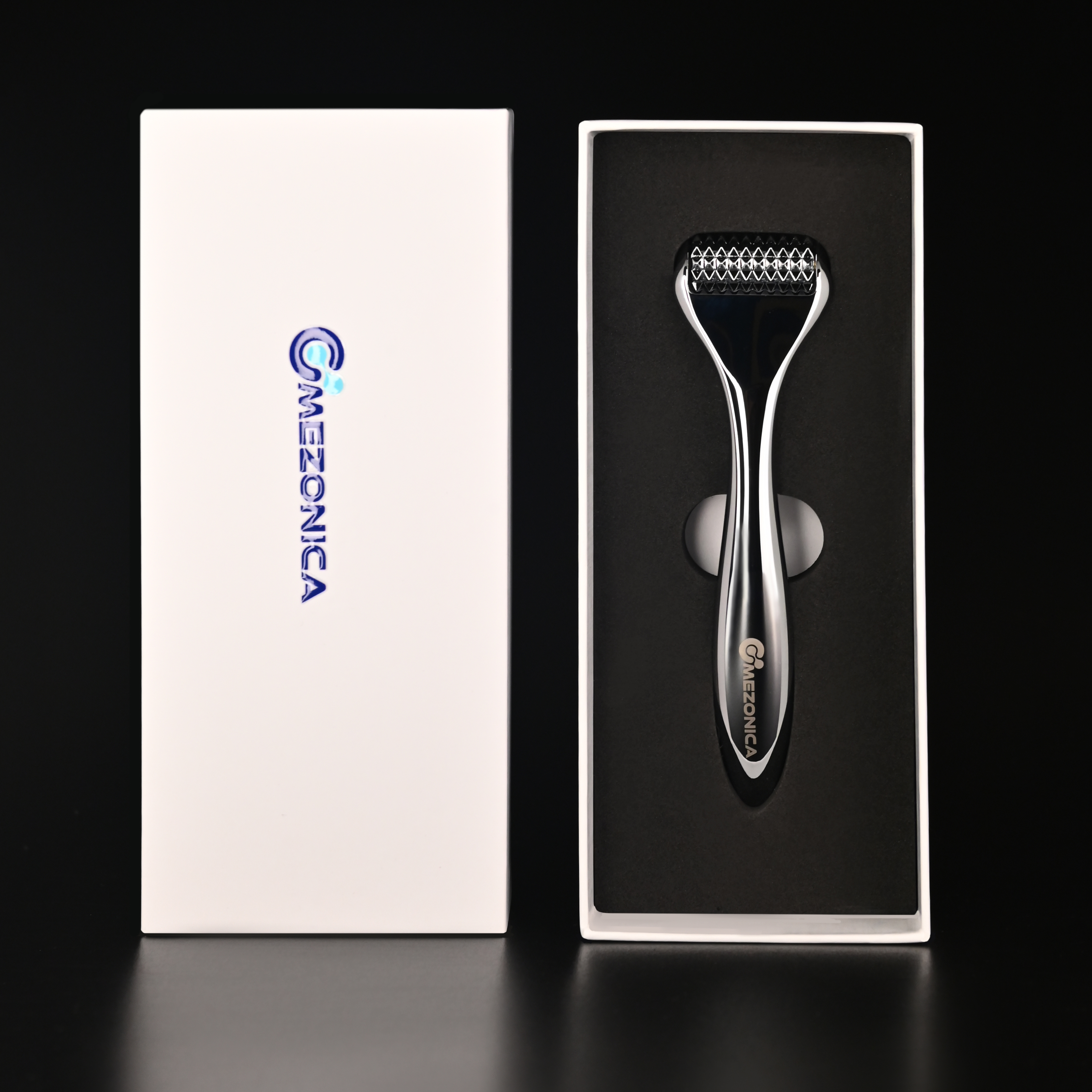 Mezonica Metal 3D Acupressure Skin beauty Roller Zinc Alloy Металлический 3D акупрессурный массажер ролик для массажа шиацу, ручной домашний купить в интернет-магазине Skin-Mag