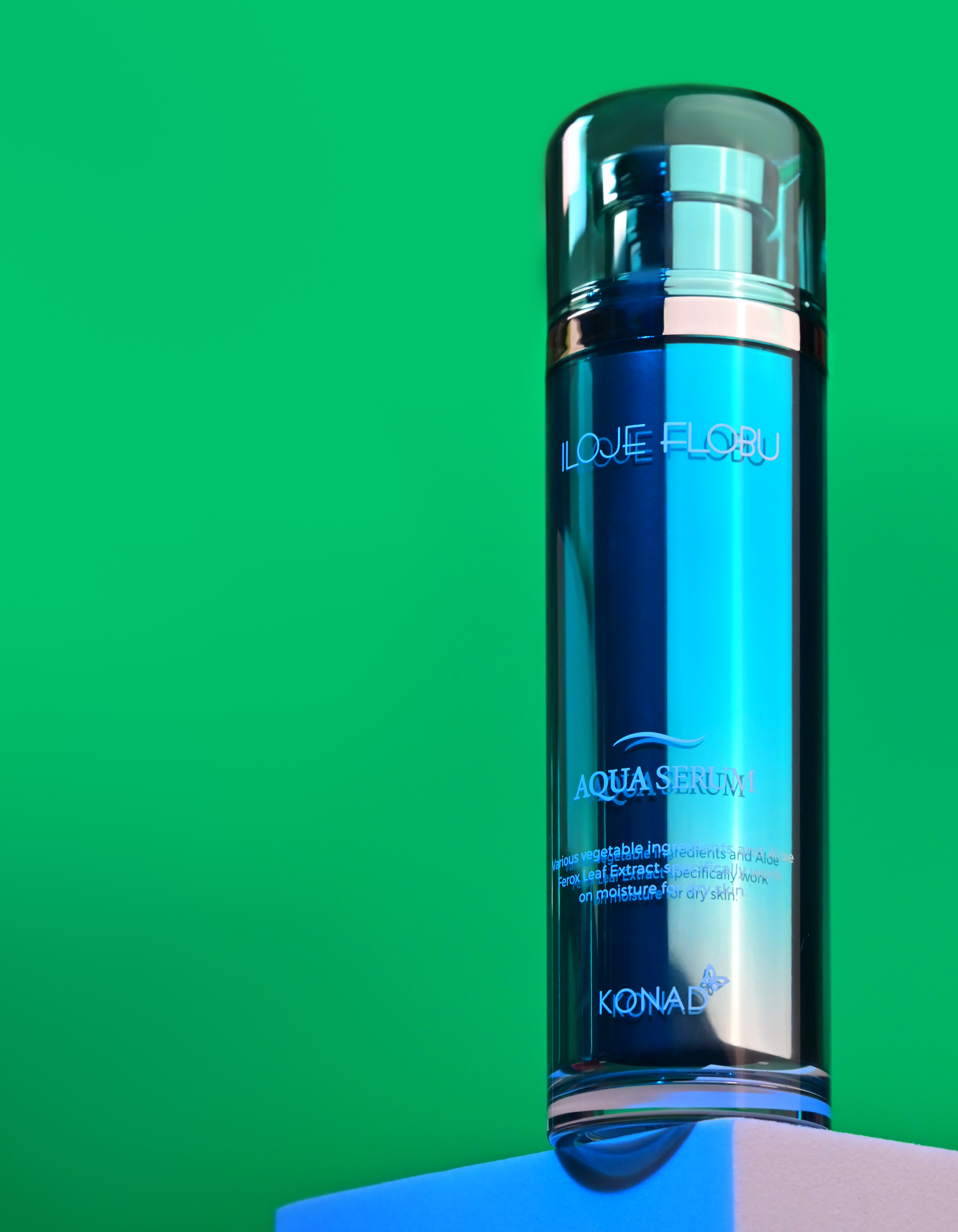 Konad iloje Flobu Aqua Serum Сыворотка для лица увлажняющая с растительным комплексом, 40 мл купить в интернет-магазине Skin-Mag