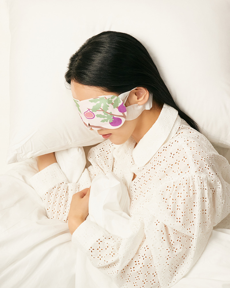 STEAMBASE DAILY EYEMASK SWEET FIG, набор масок с эффектом ароматерапии 5шт купить в интернет-магазине Skin-Mag