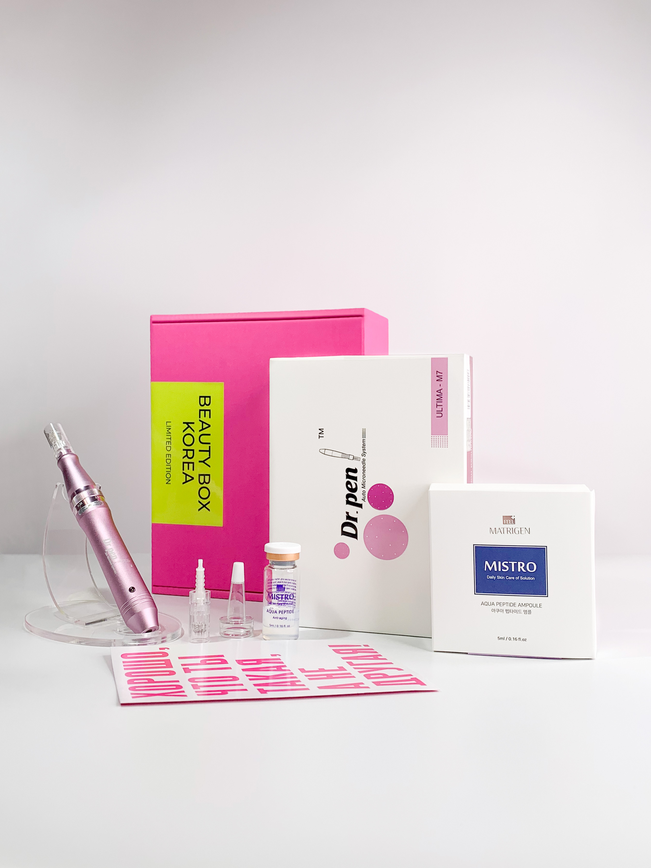 Dr.pen Стартовый набор Дермапен M7 + сыворотка Matrigen Mistro Aqua Peptide Ampoule 1*5ml купить в интернет-магазине Skin-Mag