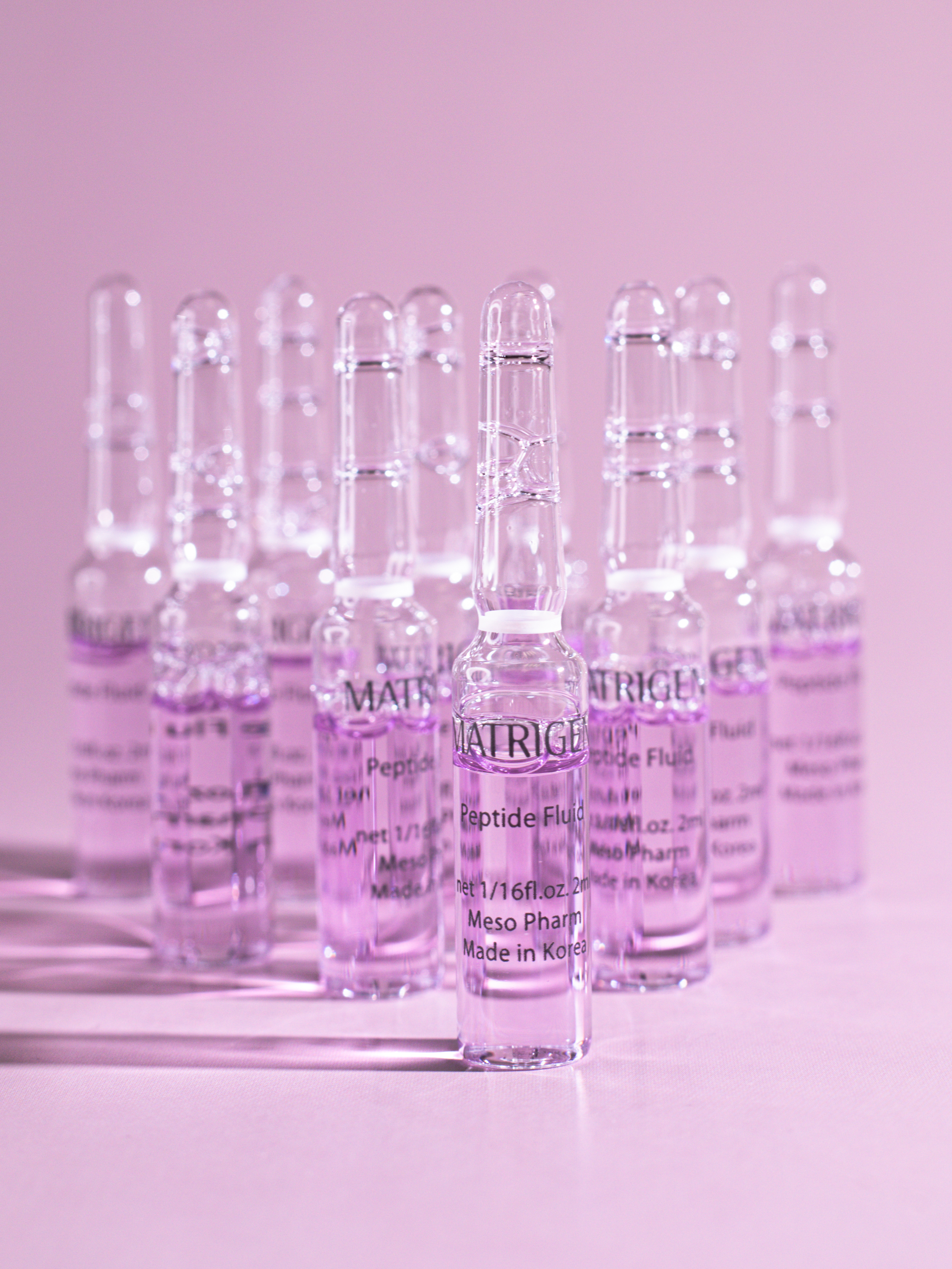 Matrigen Peptide Fluids Сыворотка - флюид для лица с пептидами, 2 мл х 20 шт купить в интернет-магазине Skin-Mag