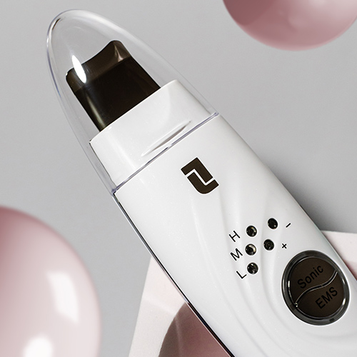 Lifetrons Ultrasonic Cleanser with lon & EMS Toning Technology Ультразвуковой очищающий прибор с технологией ионного лифтинга и ЭМС купить в интернет-магазине Skin-Mag