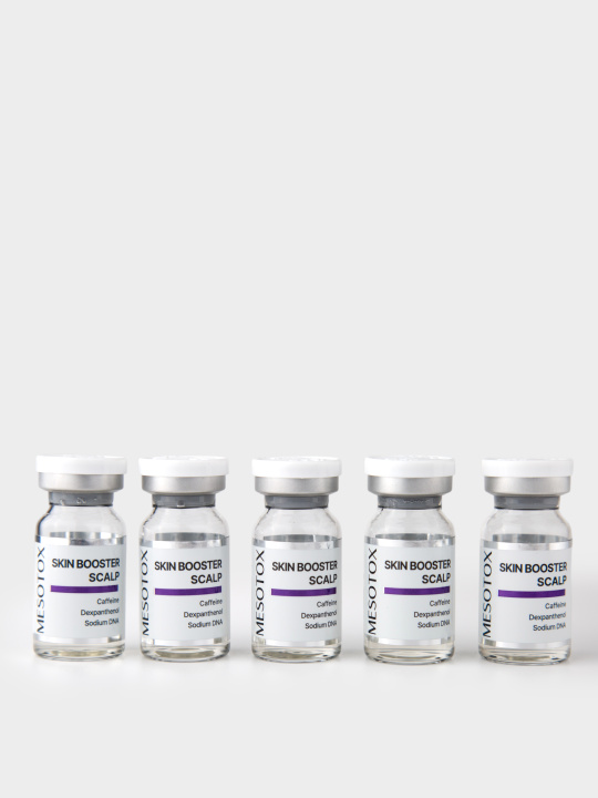 Matrigen Mesotox Skin Booster Scalp Сыворотка-бустер для волос с ПДРН и пептидами, 5 мл х 5 шт купить в интернет-магазине Skin-Mag