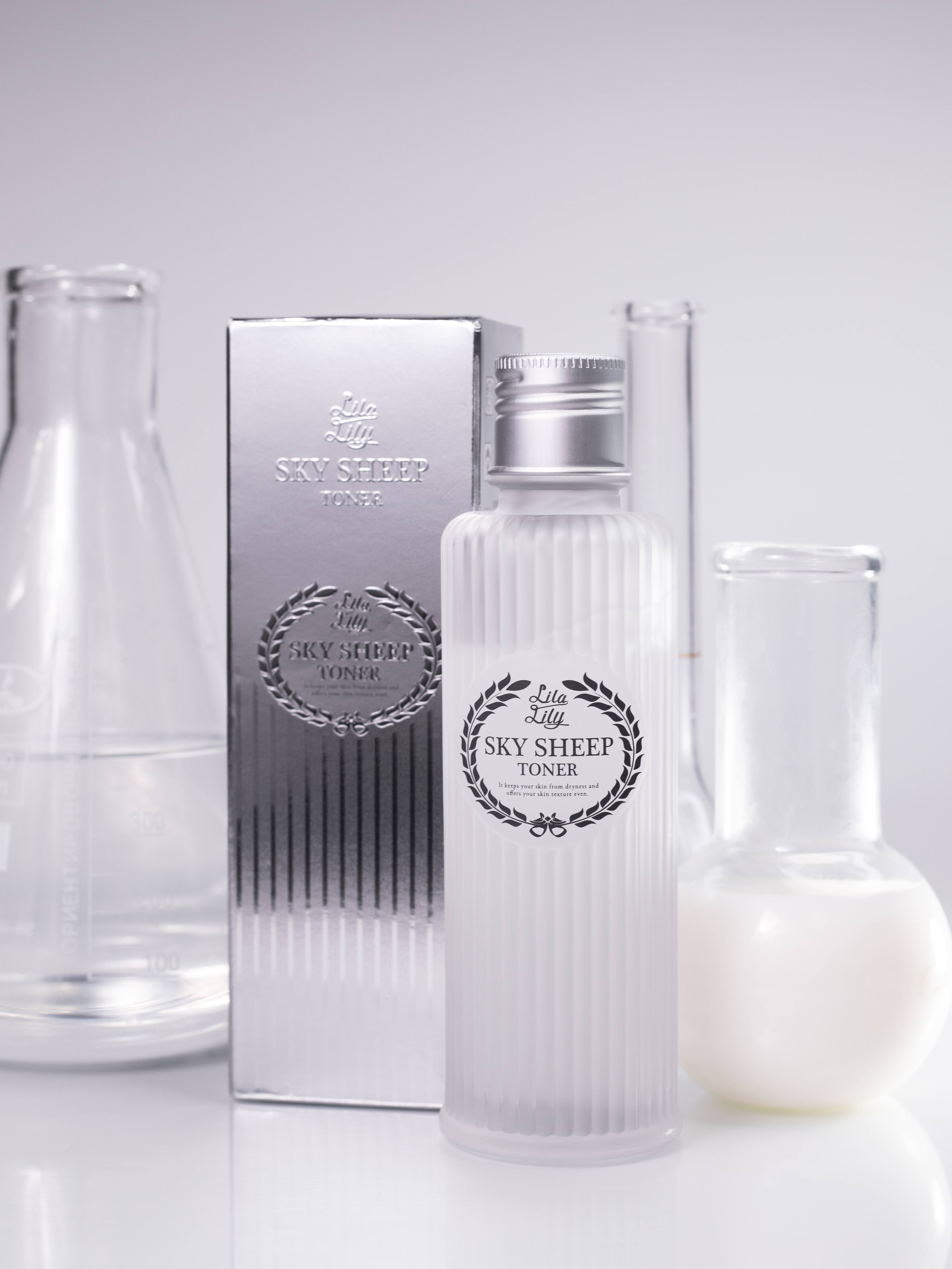 Konad Lila Lily Sky Sheep Toner Тонер для лица с козьим молоком, 120 мл купить в интернет-магазине Skin-Mag
