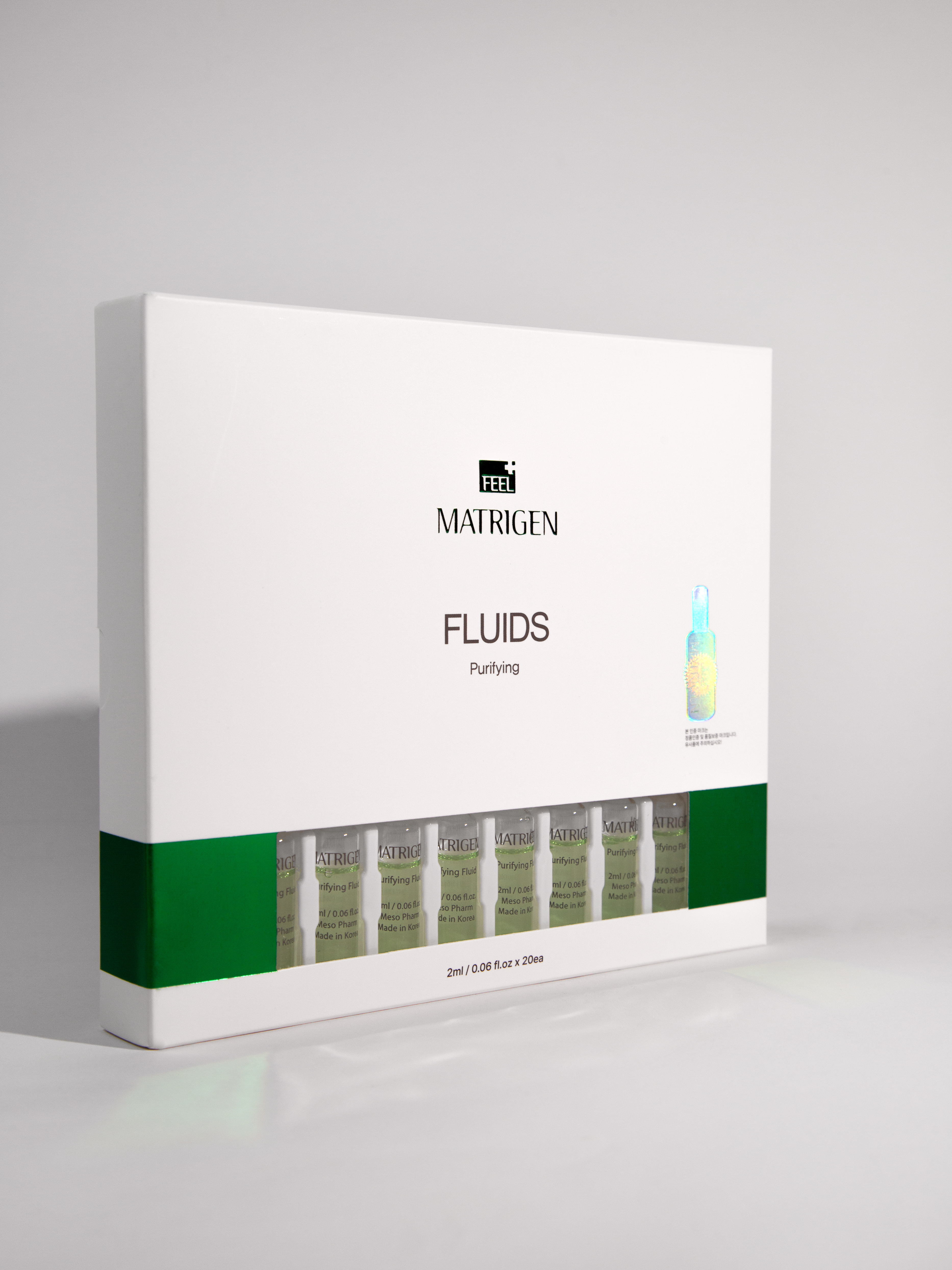 Matrigen Purifying Fluids Cыворотка - флюид для проблемной кожи от прыщей, 2 мл х 20 шт купить в интернет-магазине Skin-Mag