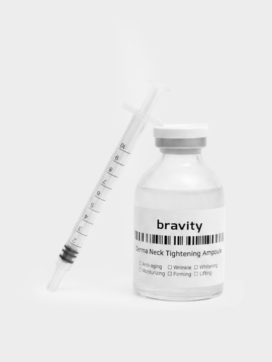Bravity Derma Tightening Neck Ampoule Сыворотка для шеи и декольте, 30 мл