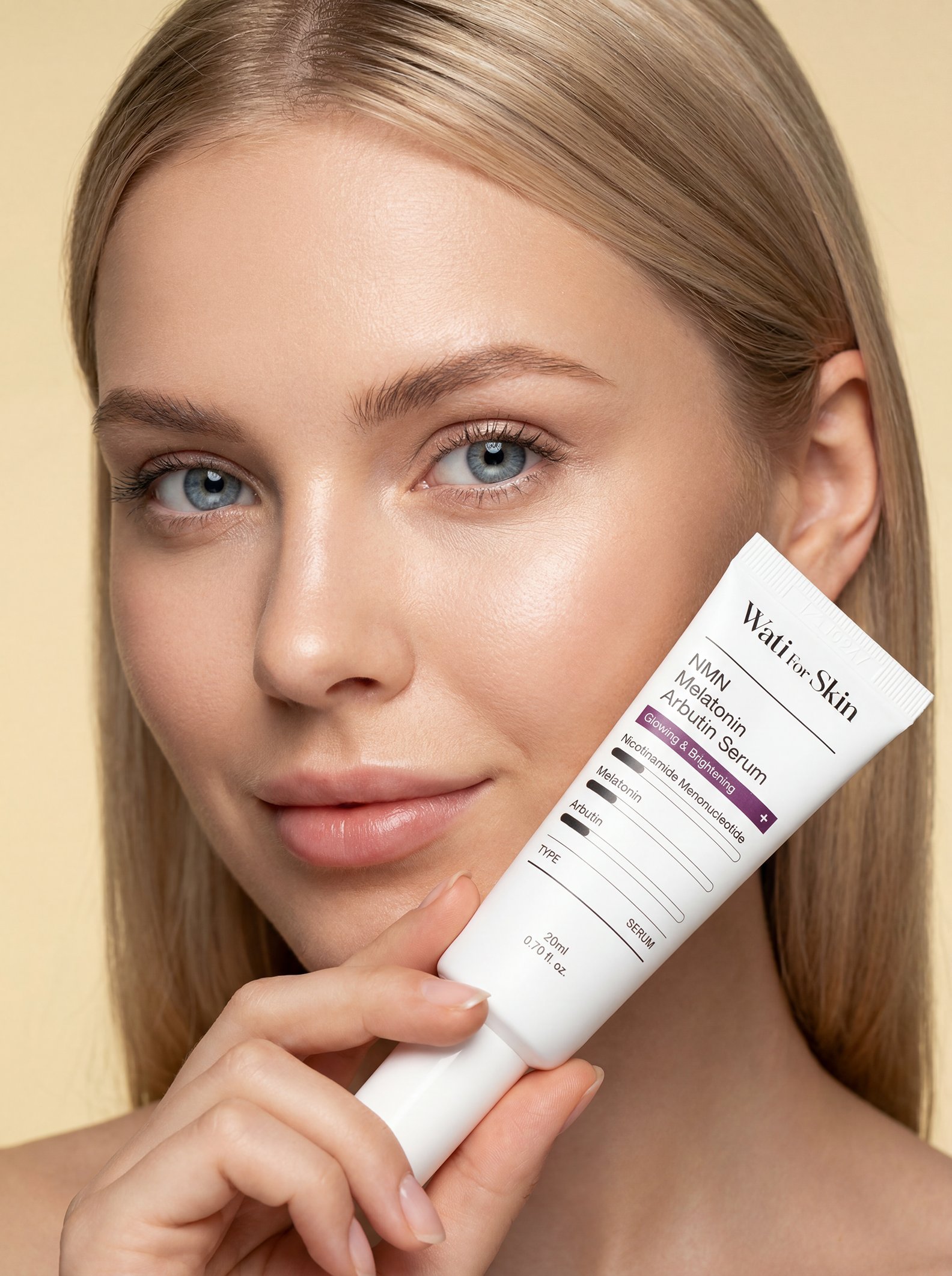 WATI FOR SKIN NMN Melatonin Arbutin Serum купить в интернет-магазине Skinmag