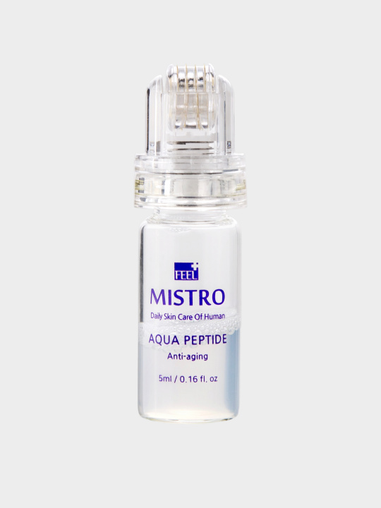 Набор средств ухода №042 Сыворотка для лица с пептидами 5 мл и насадкой мезороллером 64 иглы купить в интернет-магазине Skin-Mag