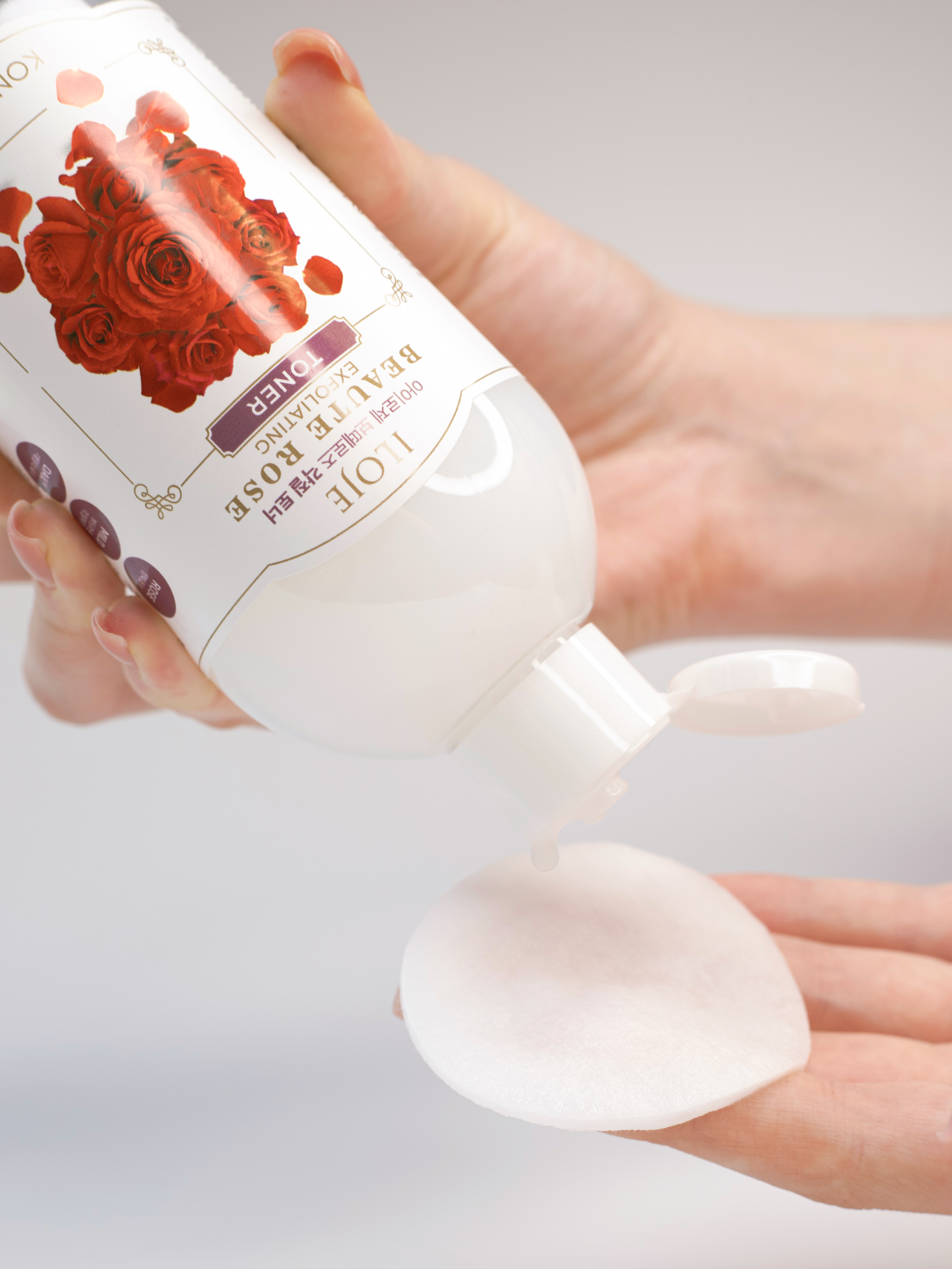 Konad Iloje Beaute Rose Toner Тонер для лица отшелушивающий, 300 мл купить в интернет-магазине Skin-Mag