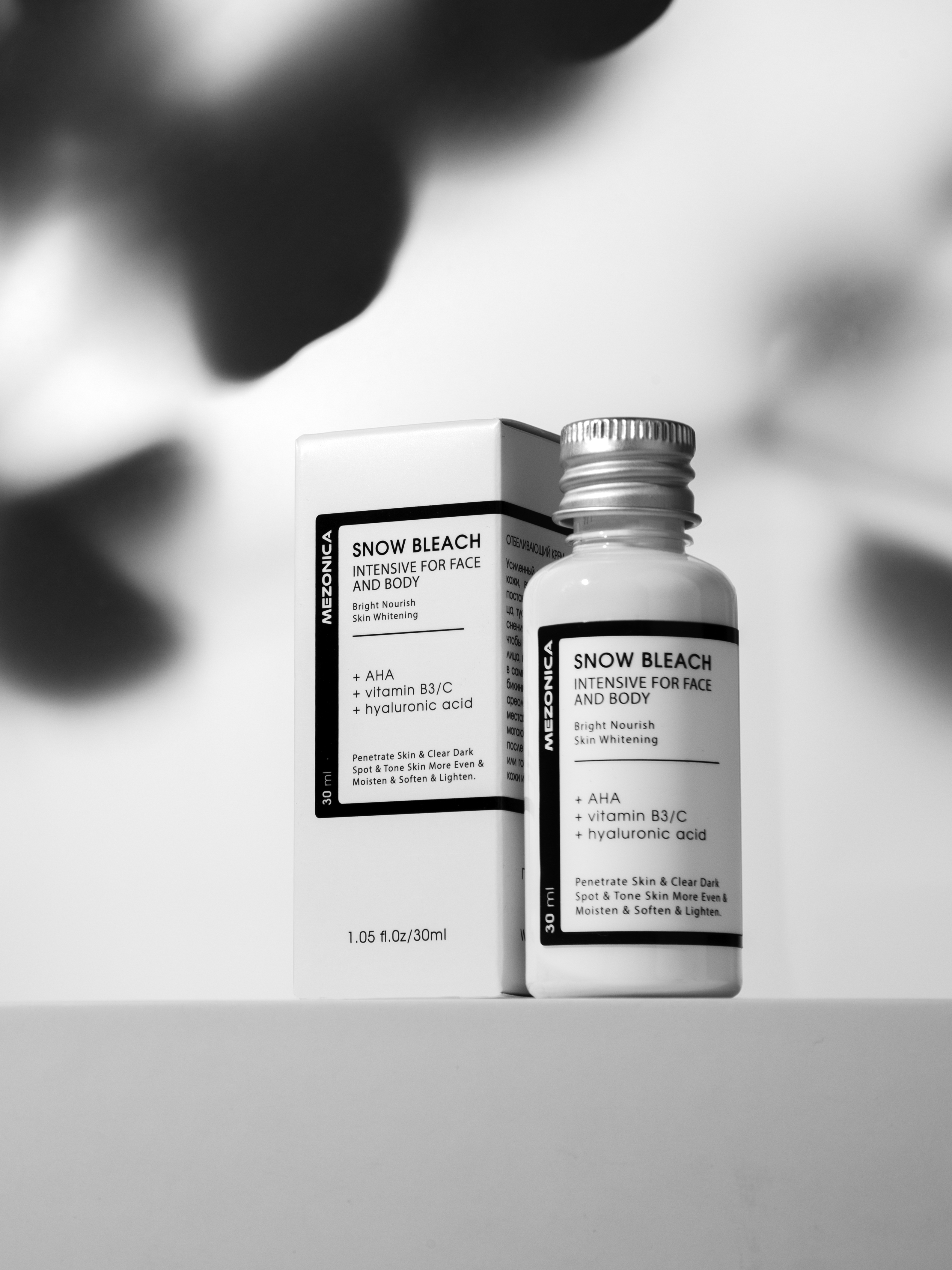 Mezonica Snow Bleach Крем для лица и тела осветляющий, 30 мл купить в интернет-магазине Skin-Mag