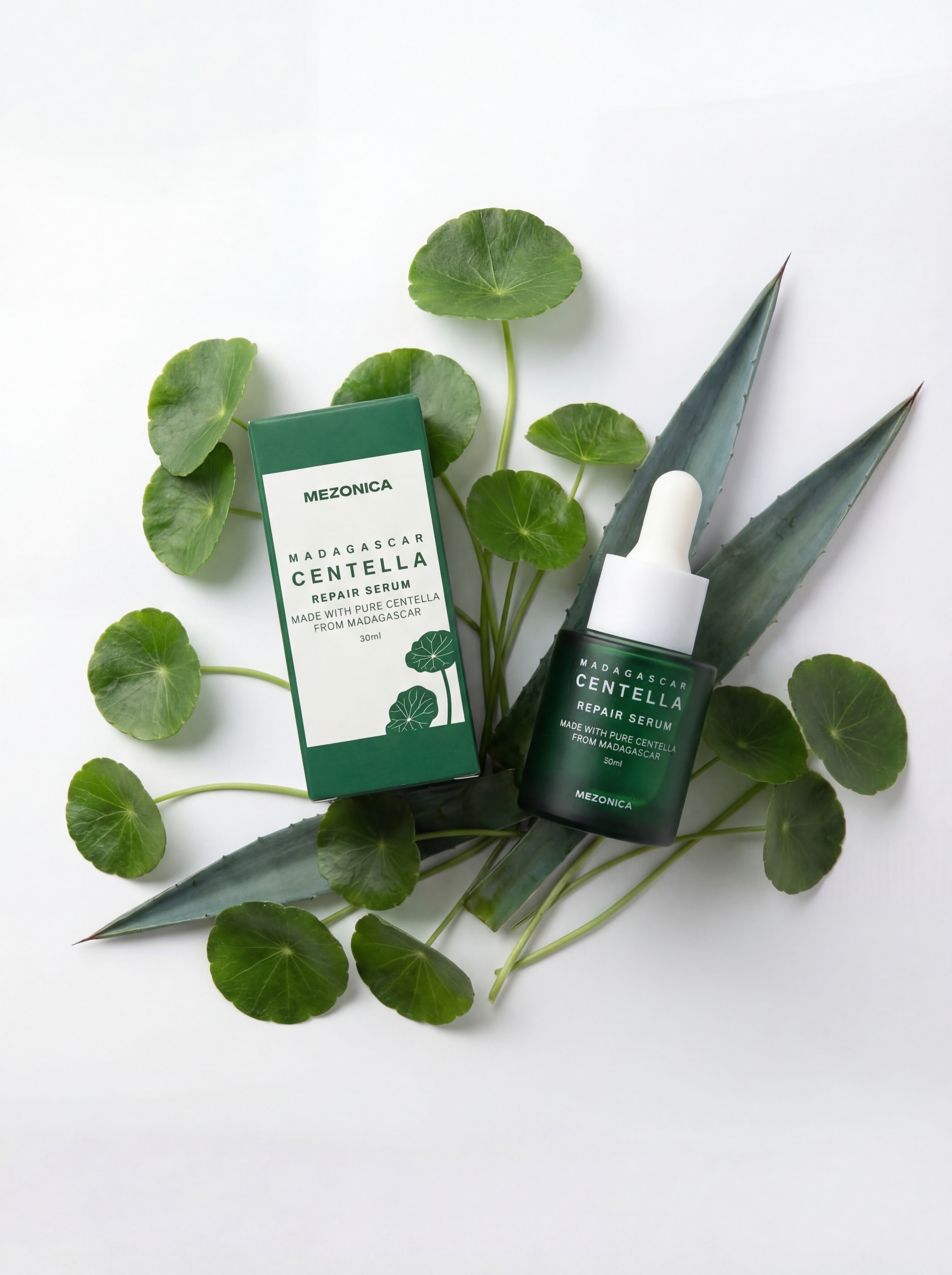 Mezonica Centella Repair Serum Восстанавливающая сыворотка для лица с центеллой, 20 мл купить в интернет-магазине Skin-Mag