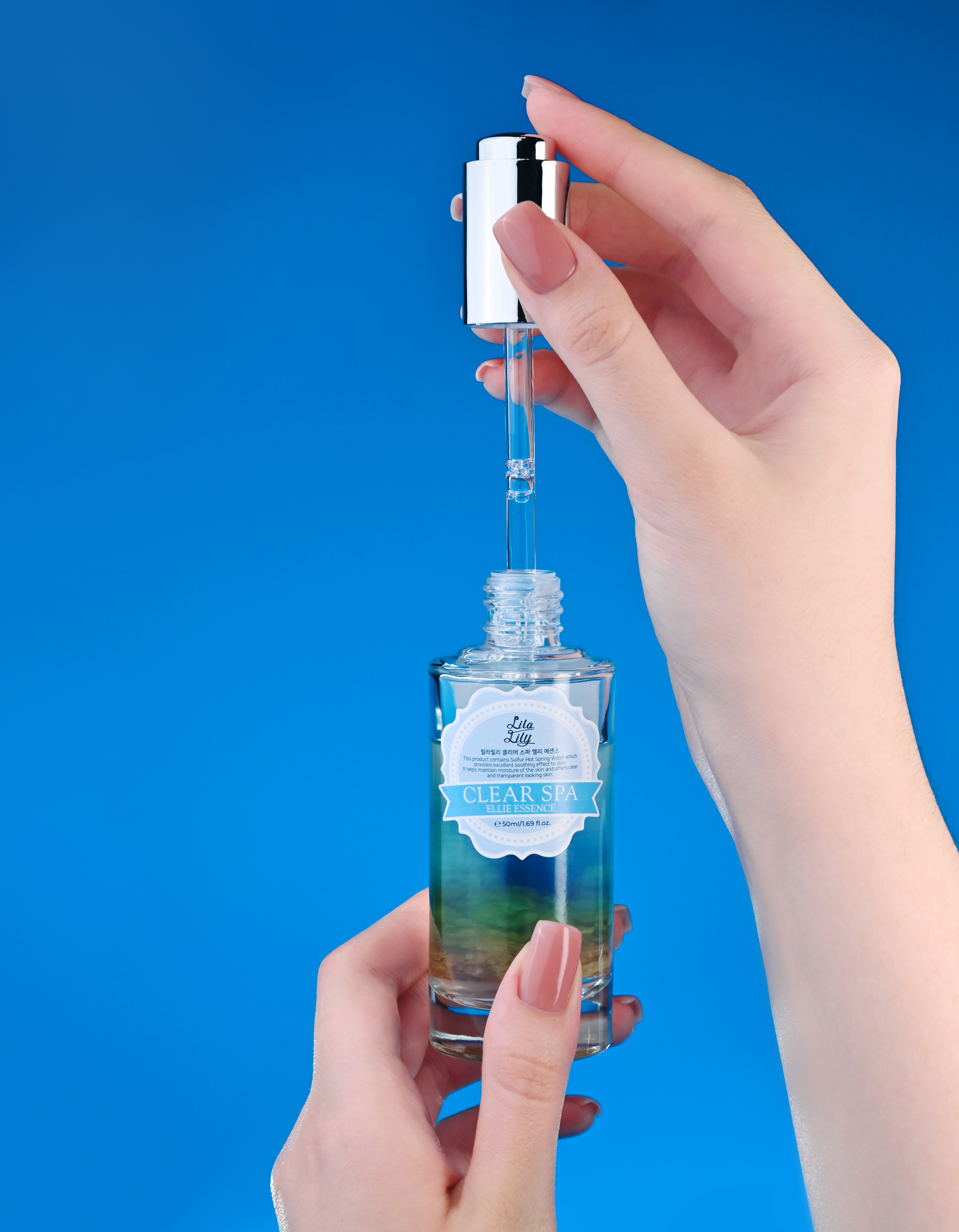 Konad LILA LILY Clear Spa Ellie Essence Эссенция для ухода и массажа лица, 50 мл купить в интернет-магазине Skin-Mag