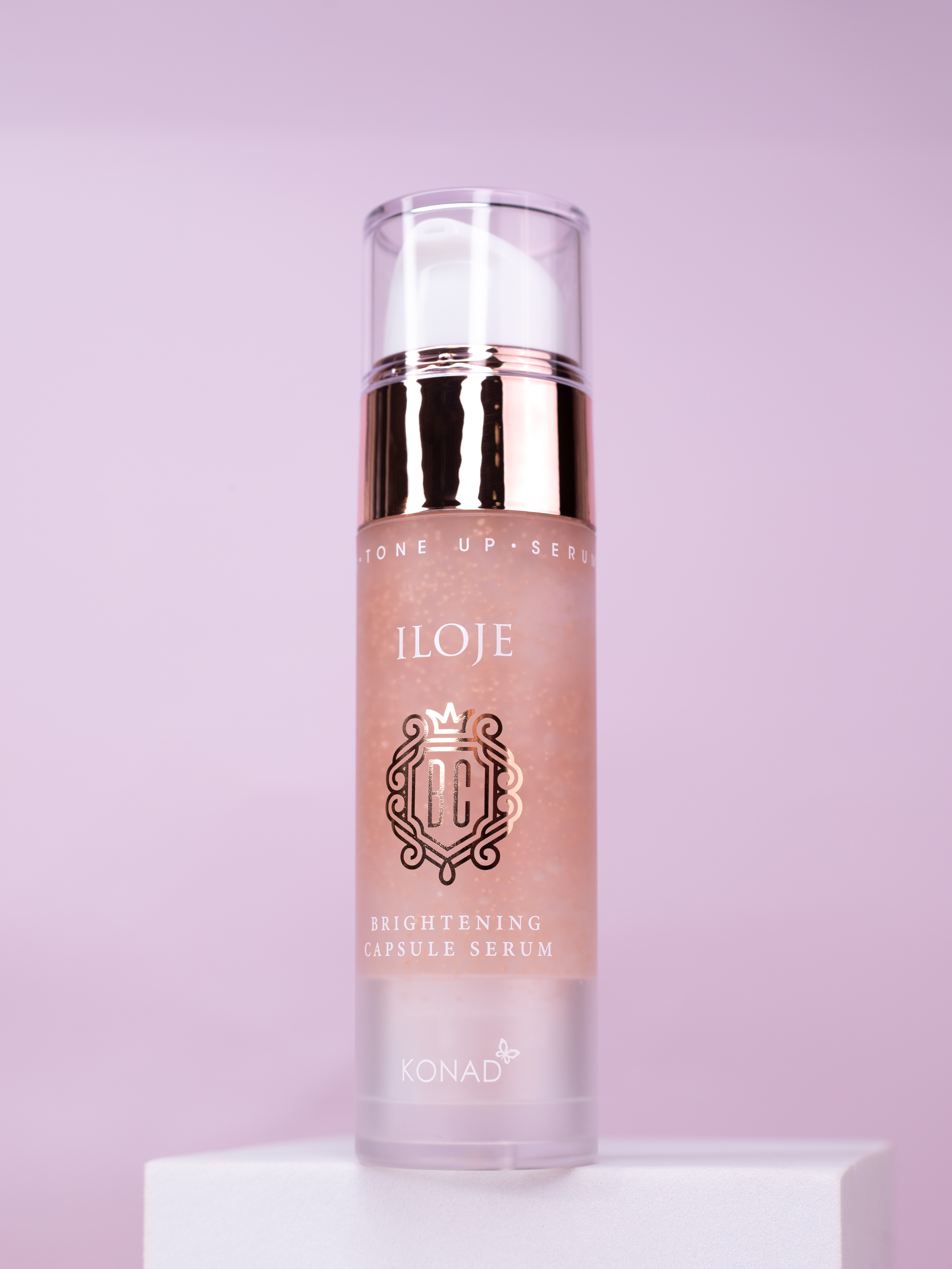 Konad Iloje Brightening Capsule Serum Сыворотка для лица с микрокапсулами тональной основы, 60 мл купить в интернет-магазине Skin-Mag
