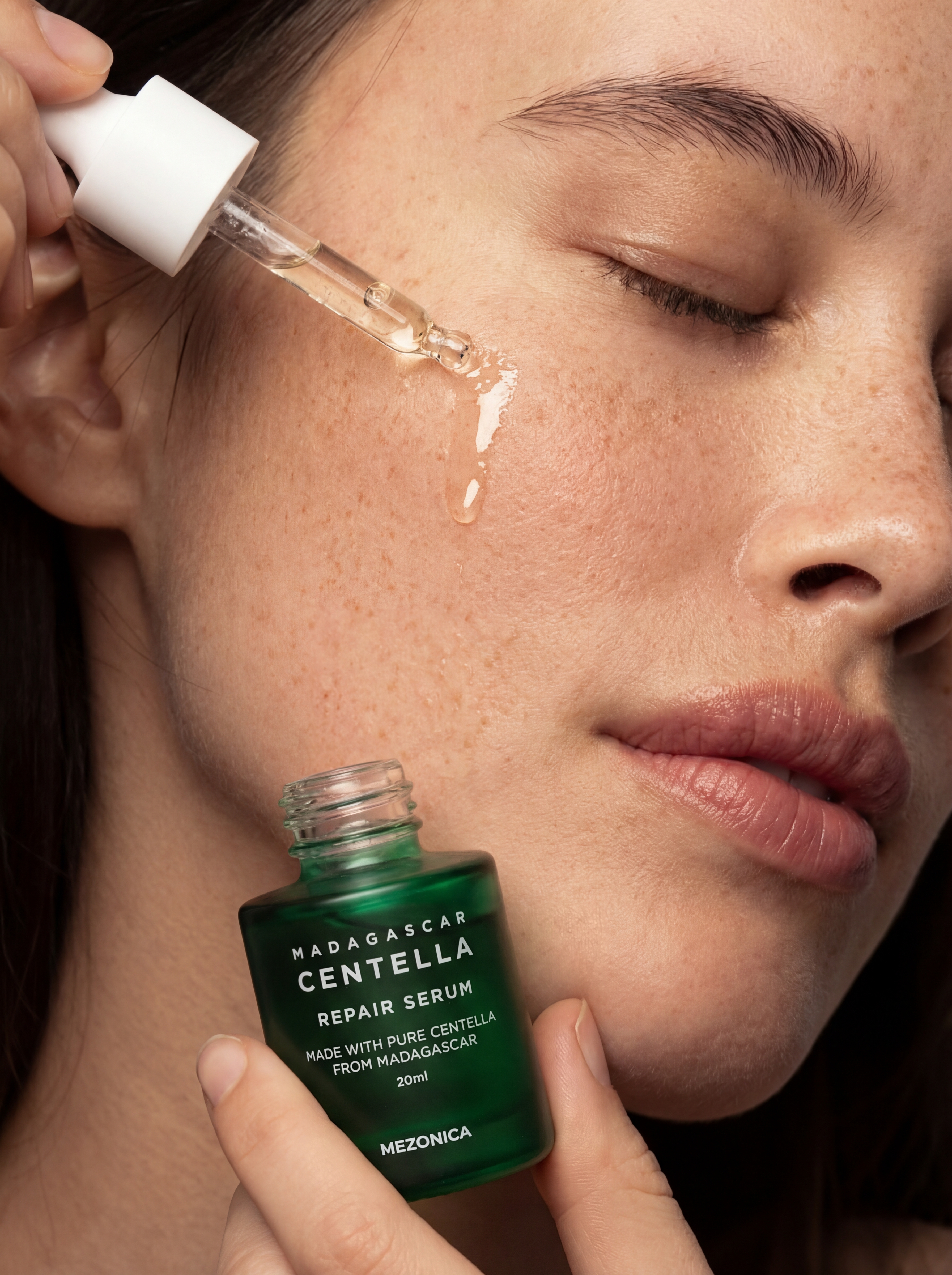 Mezonica Centella Repair Serum Восстанавливающая сыворотка для лица с центеллой, 20 мл купить в интернет-магазине Skin-Mag