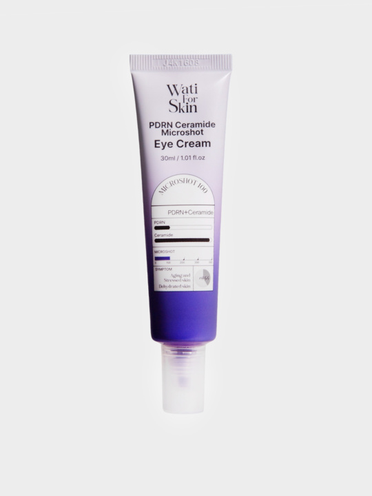 Wati For Skin PDRN Ceramide Microshot Eye Cream Крем для области вокруг глаз с ПДРН и церамидами, 30 мл