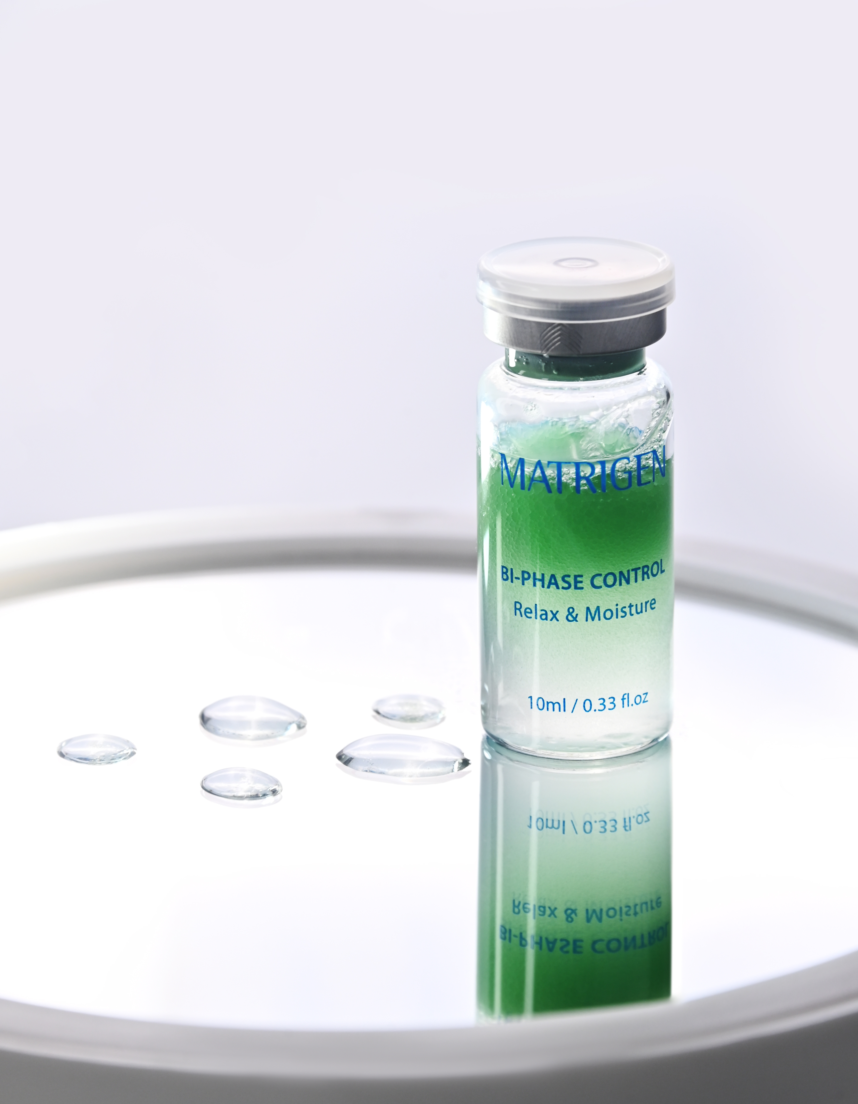 Matrigen Bi-phase Control Relax & Moisture Ampoule Сыворотка для лица увлажняющая, 10 мл купить в интернет-магазине Skin-Mag