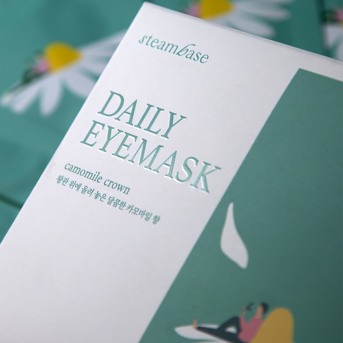 STEAMBASE DAILY EYEMASK CAMOMILE , набор масок с эффектом ароматерапии 5шт купить в интернет-магазине Skin-Mag