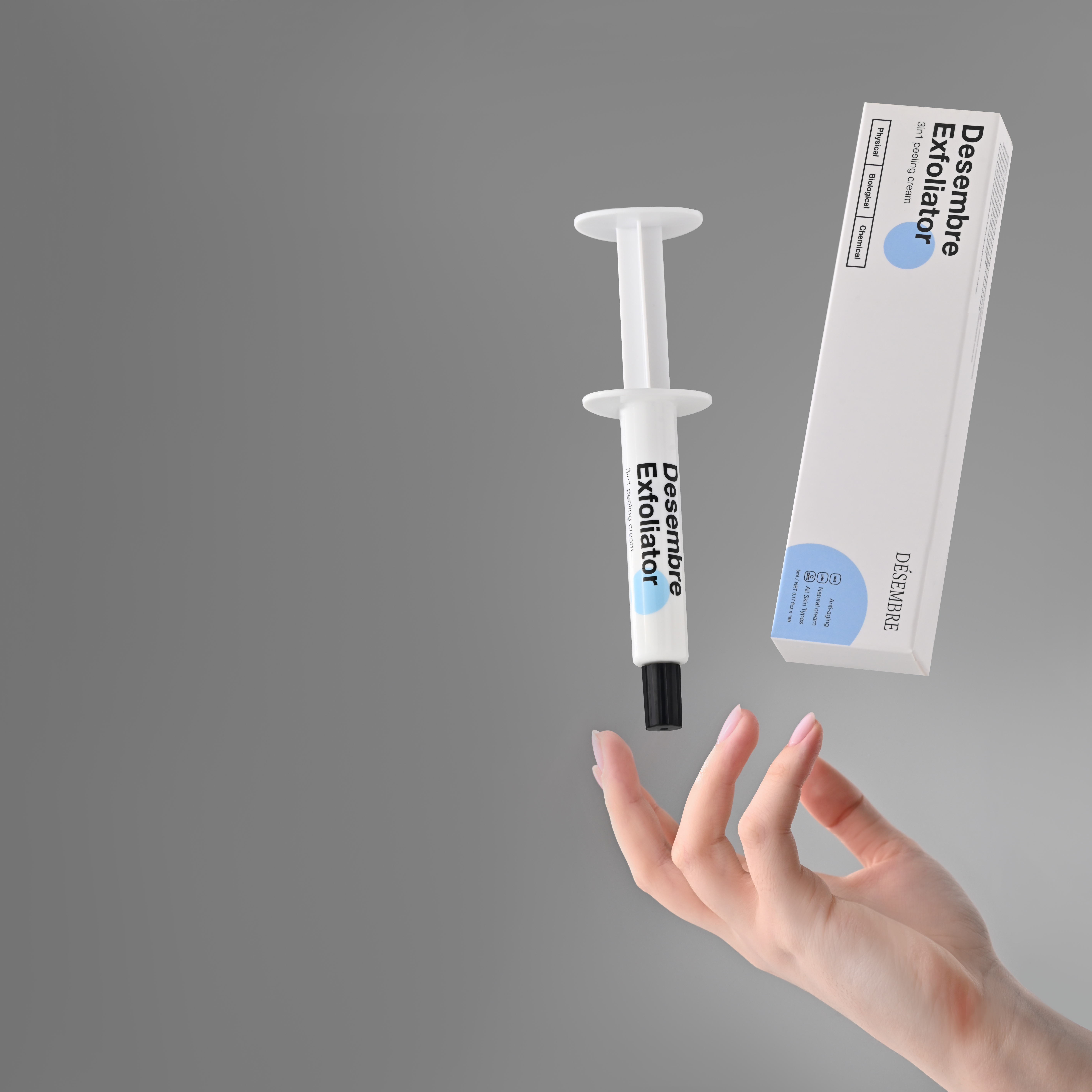 Desembre 3in1 Peeling Cream Крем для лица пилинг 3 в 1 отшелушивающий обновляющий, 5 г х 1 шт купить в интернет-магазине Skin-Mag