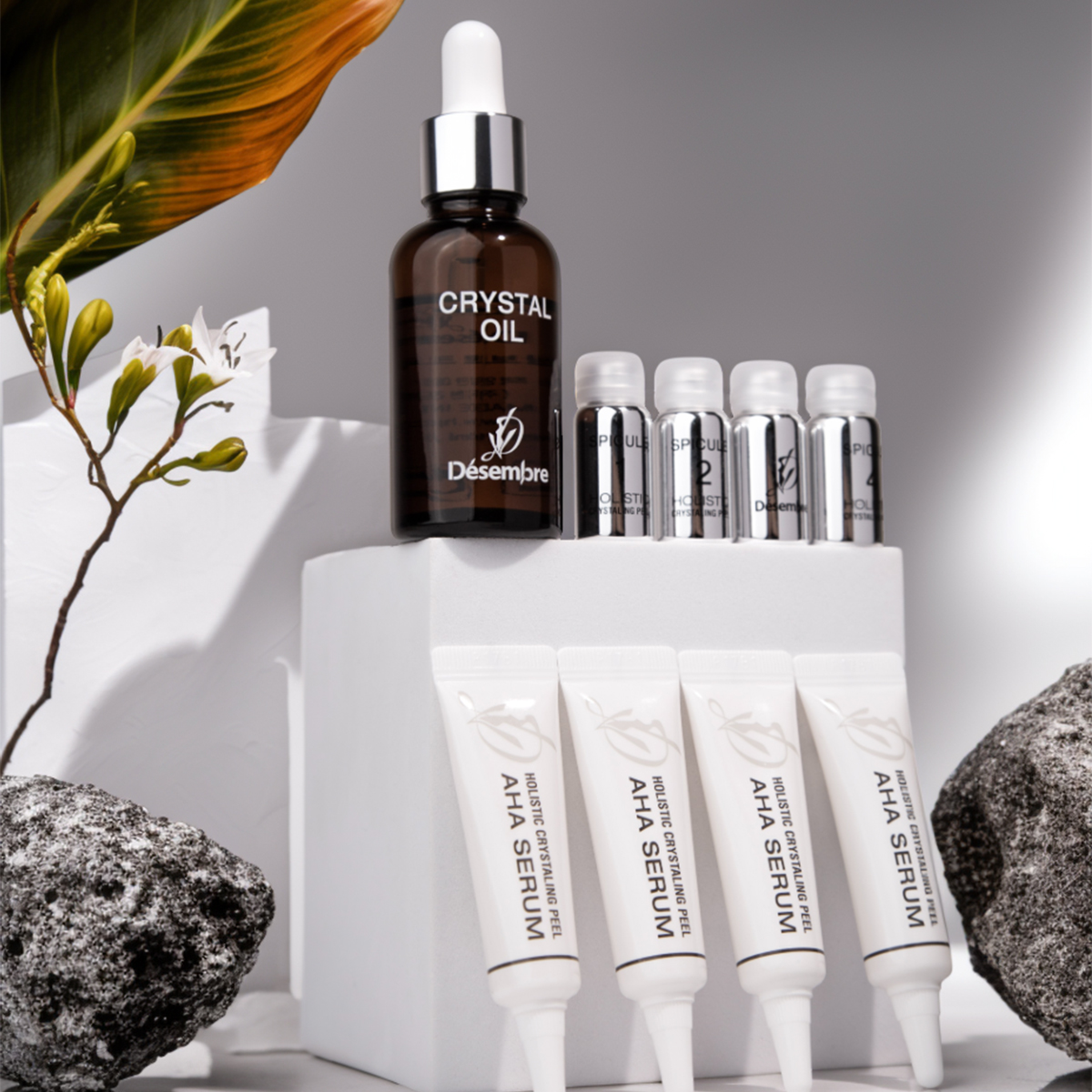 Desembre Holistic Crystaling Peel Комплексная программа кристаллического пилинга купить в интернет-магазине Skin-Mag